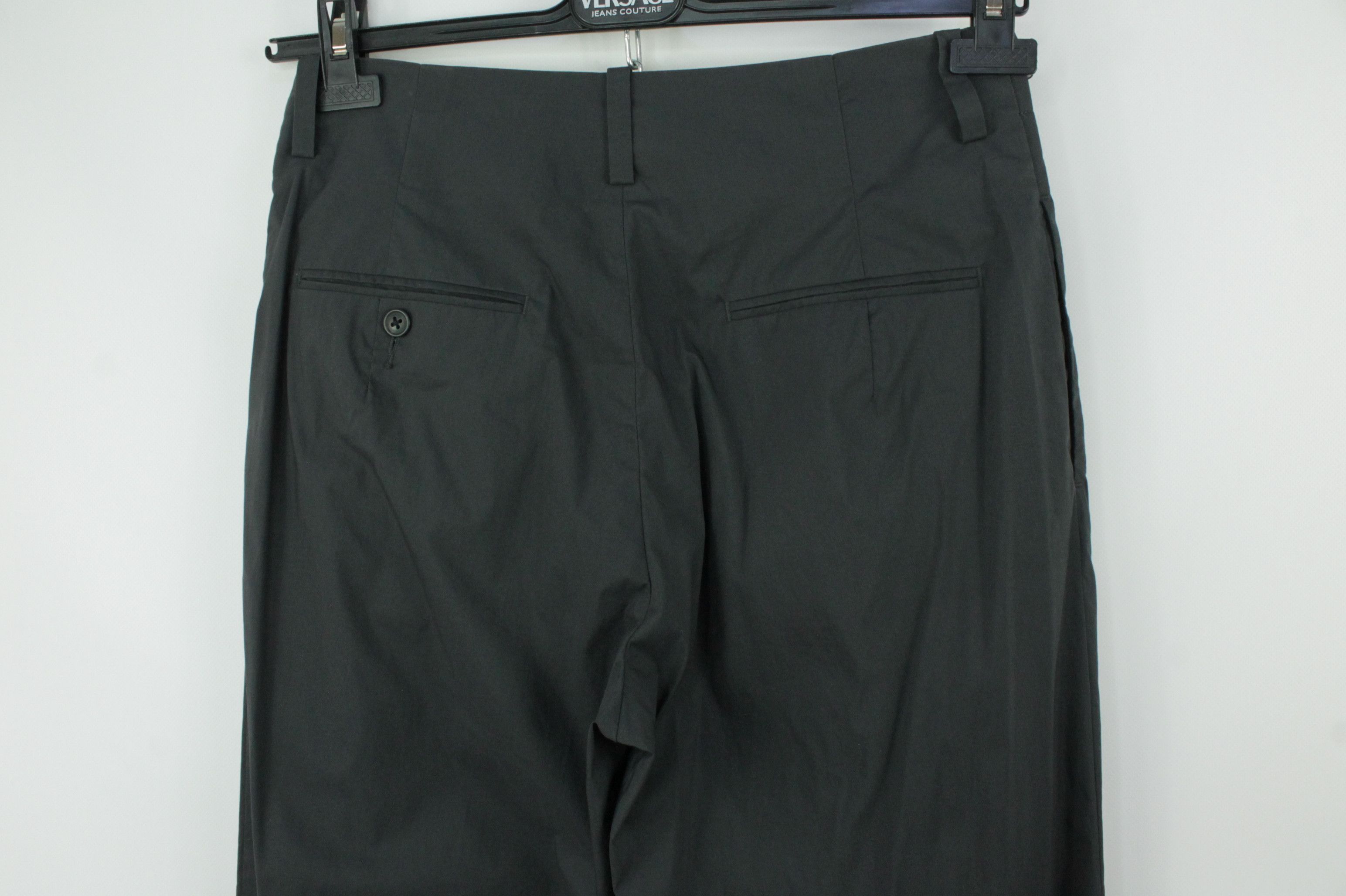 Jil Sander × Uniqlo Uniqlo x Jil Sander Gray Cotton Nylon Wide Trousers Women's Size 26" / US 2 / IT 38 - 7 Thumbnail