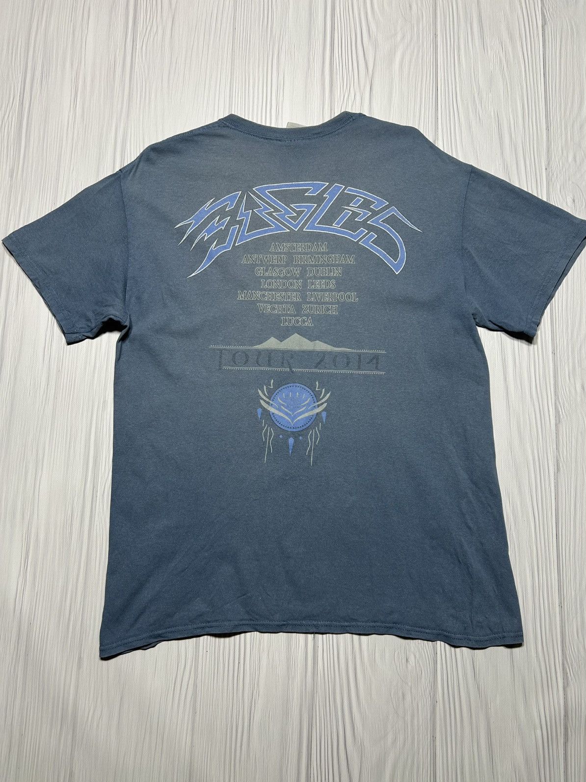 Band Tees × Vintage Vintage Eagles Tour 2014 T-shirt Size US M / EU 48-50 / 2 - 2 Thumbnail