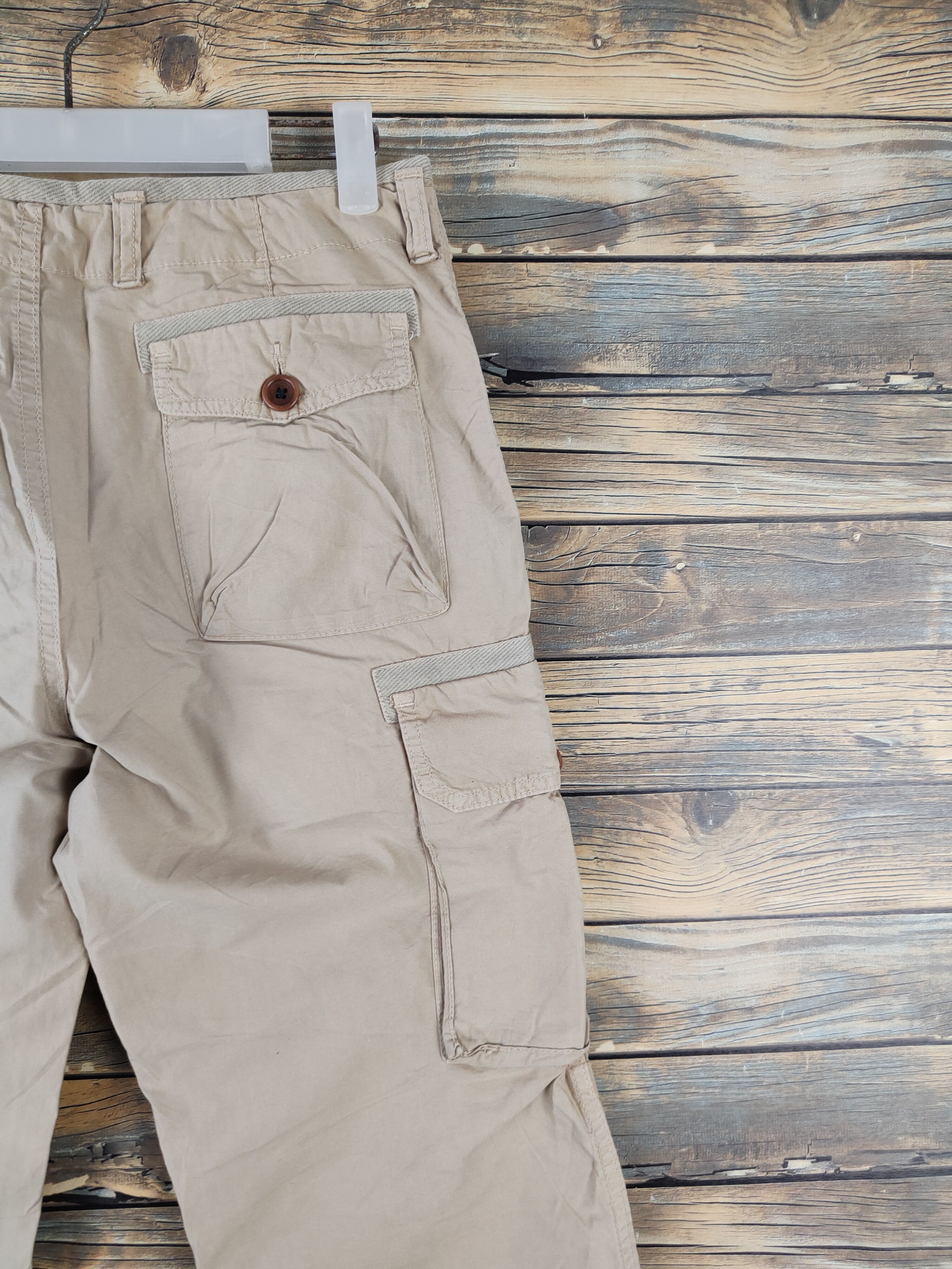 Edifice Japan DLL Edifice Beige Multipocket Tactical Cargo Pants #104 Size US 30 / EU 46 - 10 Thumbnail