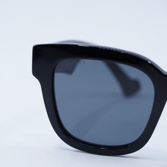 Gucci Gucci GG0998S 001 Sunglasses Black Square Frame, Grey Lenses Size ONE SIZE - 9 Thumbnail