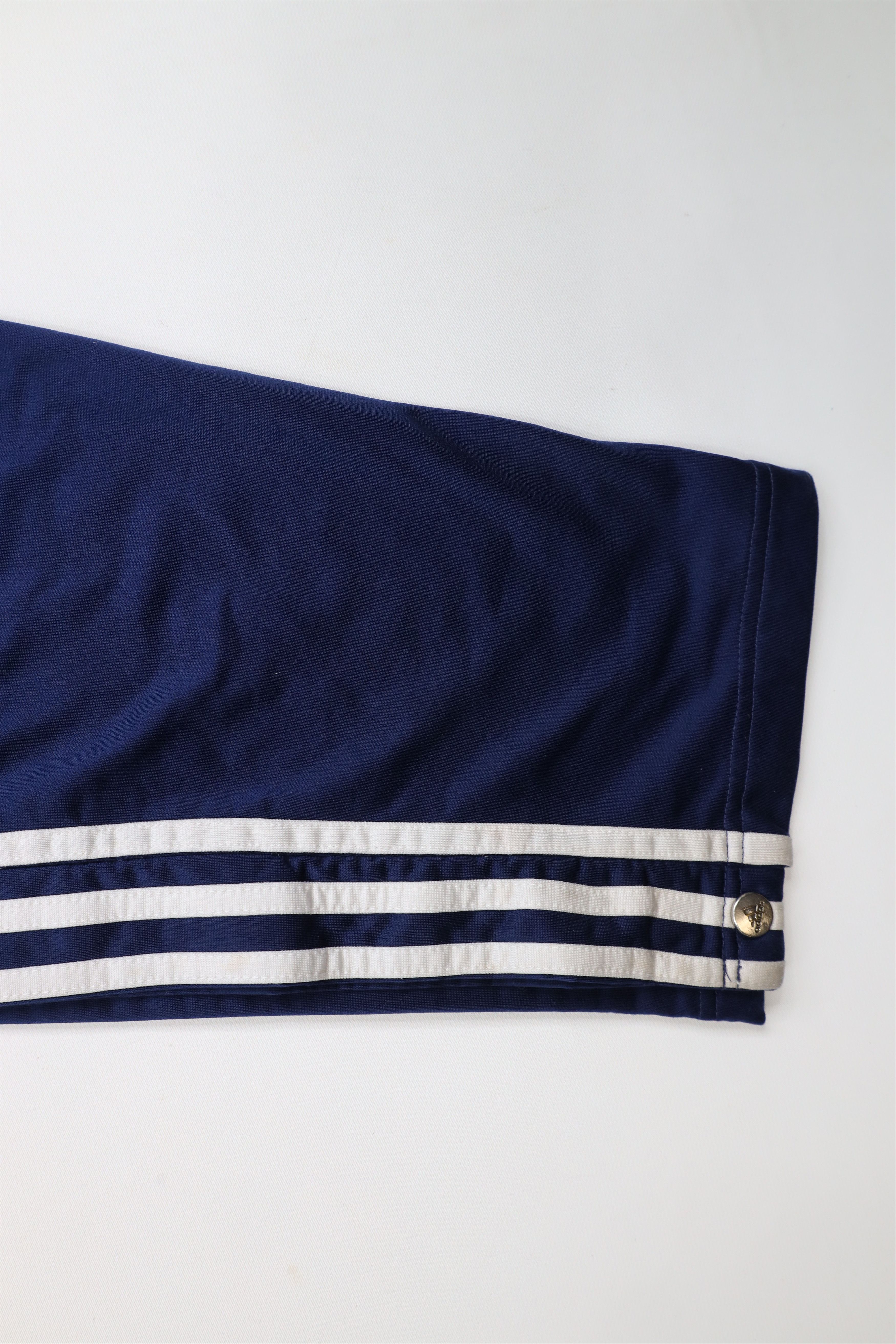 Adidas × Vintage Vintage 90s Adidas Spell Out Striped Tearaway Sweatpants Size US 32 / EU 48 - 6 Thumbnail