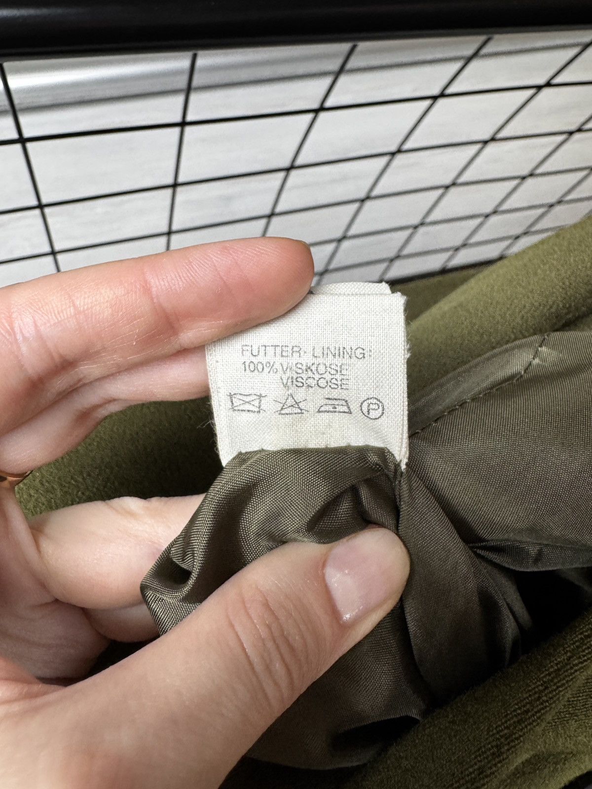 Jil Sander Jil Sander Wool 80s military khaki double-breasted trench 36 Size M / US 6-8 / IT 42-44 - 13 Thumbnail