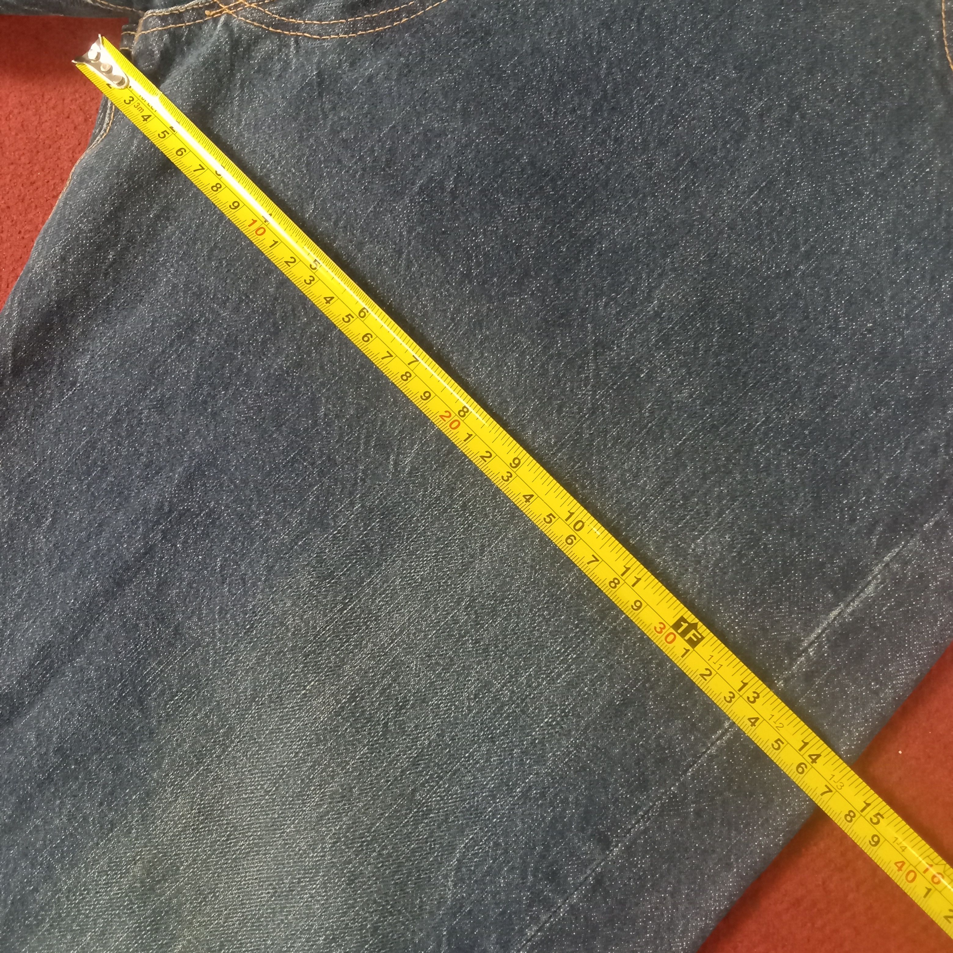 Evisu × Japanese Brand × Vintage Evis Streetwear Skater Custom Daicock Style Jeans Size US 35 - 9 Thumbnail