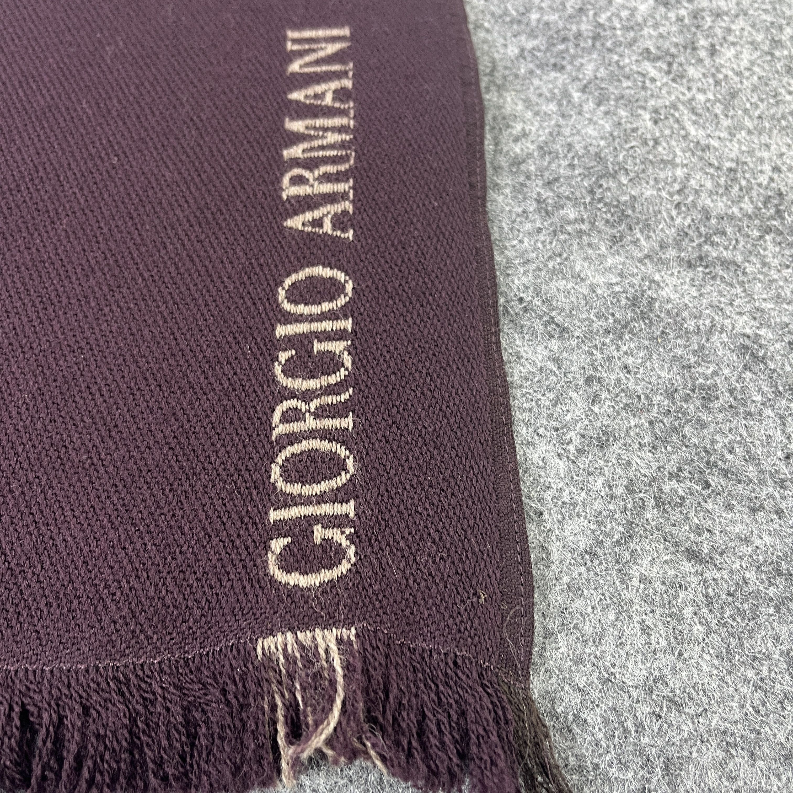 Giorgio Armani Giorgio Armani Scarf / Muffler / Neckwear T795 Size ONE SIZE - 8 Thumbnail
