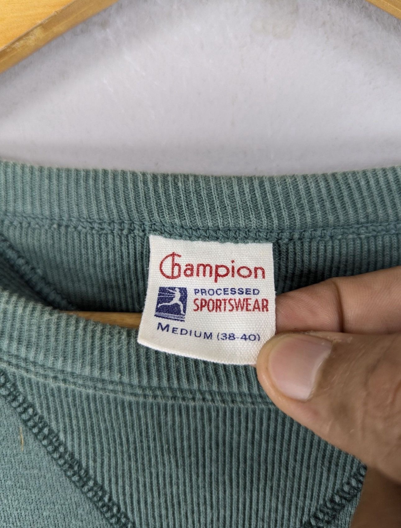 Champion Vintage 50’s Champion Running Man Sun-faded Sweatshirt Size US M / EU 48-50 / 2 - 3 Thumbnail