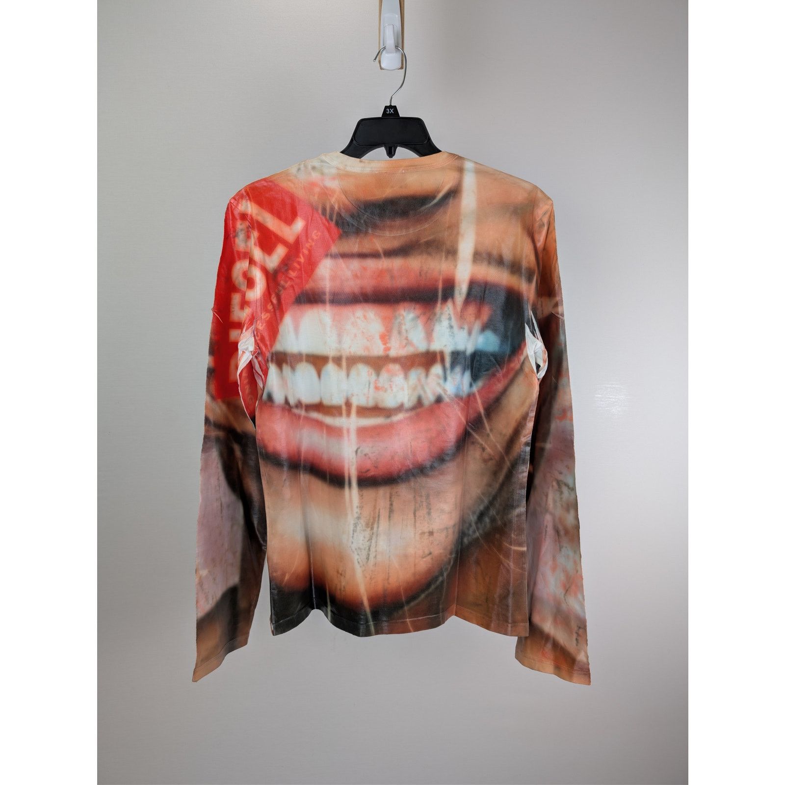 Diesel o1rshd1 T-NIBE-LS Mens Multicolor T-shirt in Multicolor Size US L / EU 52-54 / 3 - 9 Thumbnail