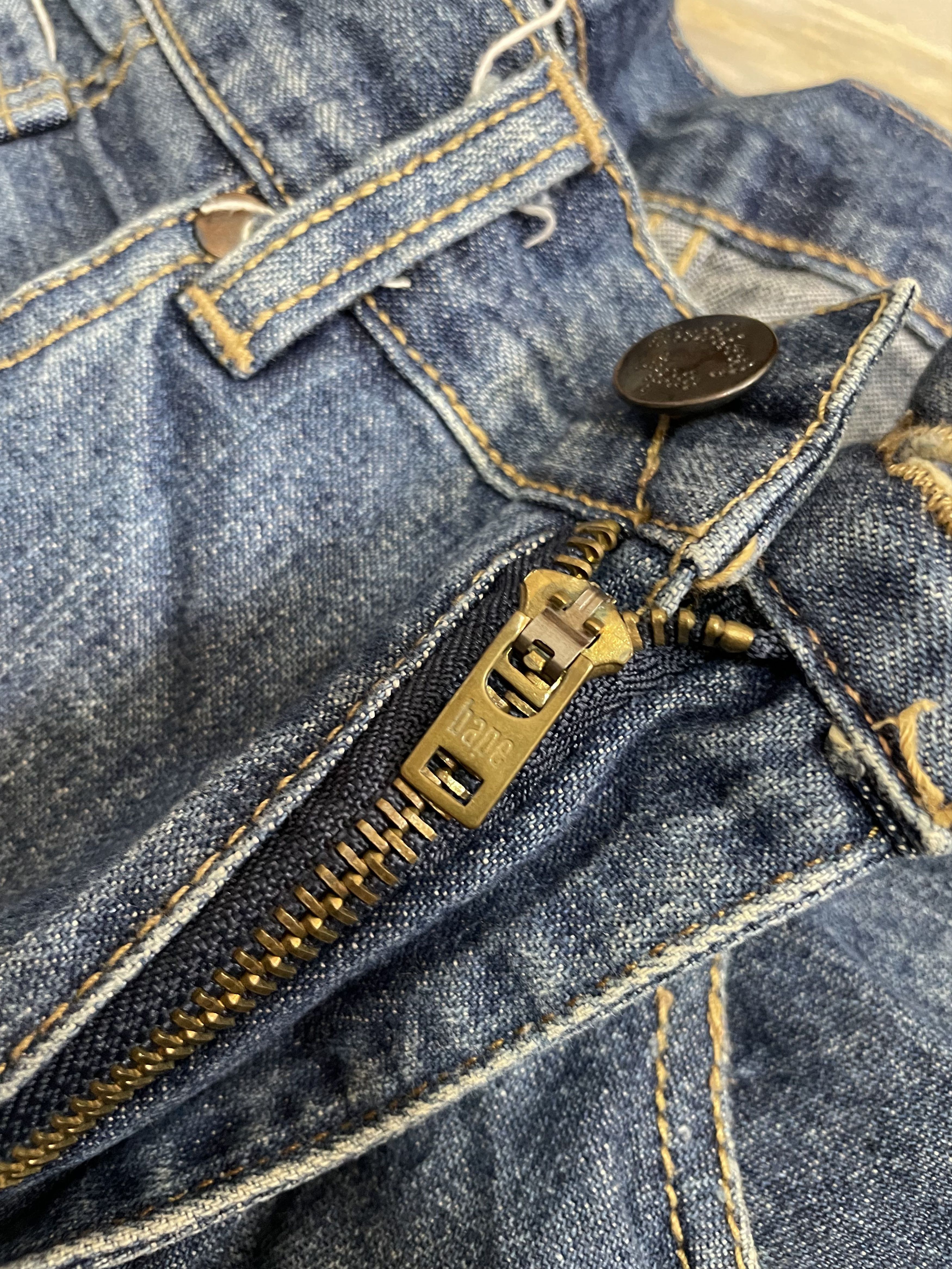Bape × Nigo × Vintage OG Bape - Double Pocket Logo Denim Pants Size US 32 / EU 48 - 9 Thumbnail