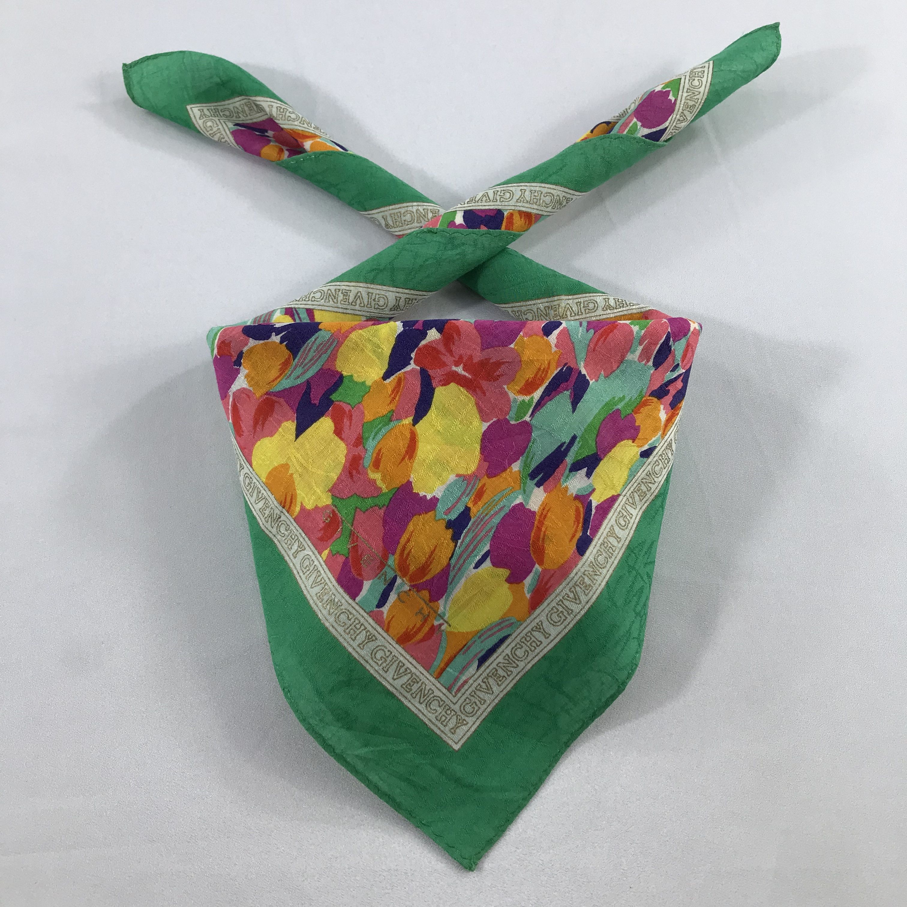 Vintage Vintage Givenchy Bandana / Handkerchief / Neckerchief -S2414 Size ONE SIZE - 3 Thumbnail