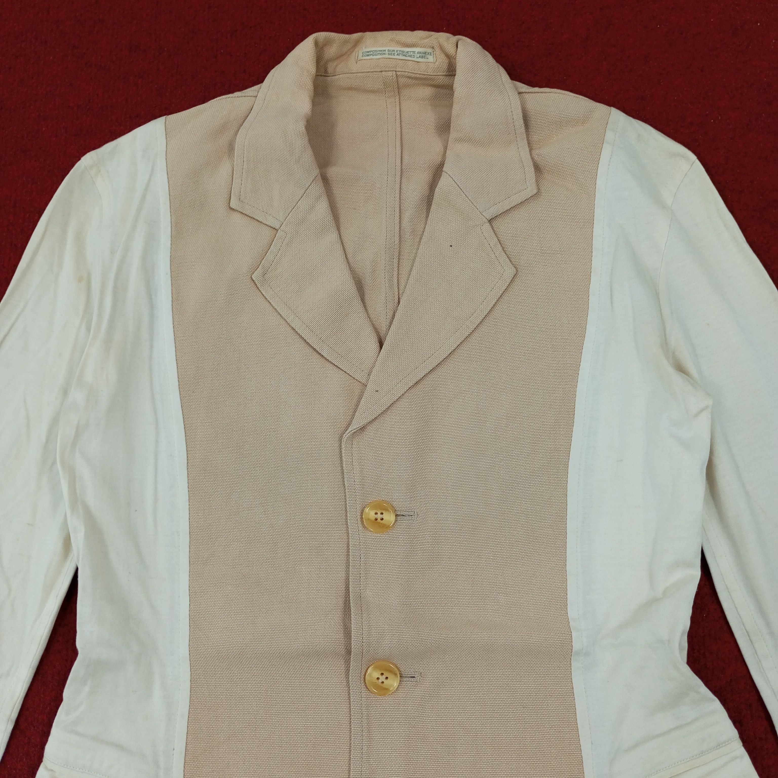 Yohji Yamamoto Yohji Yamamoto Japanese Fashion Designer Nice Design Blazer Size 36R - 2 Thumbnail