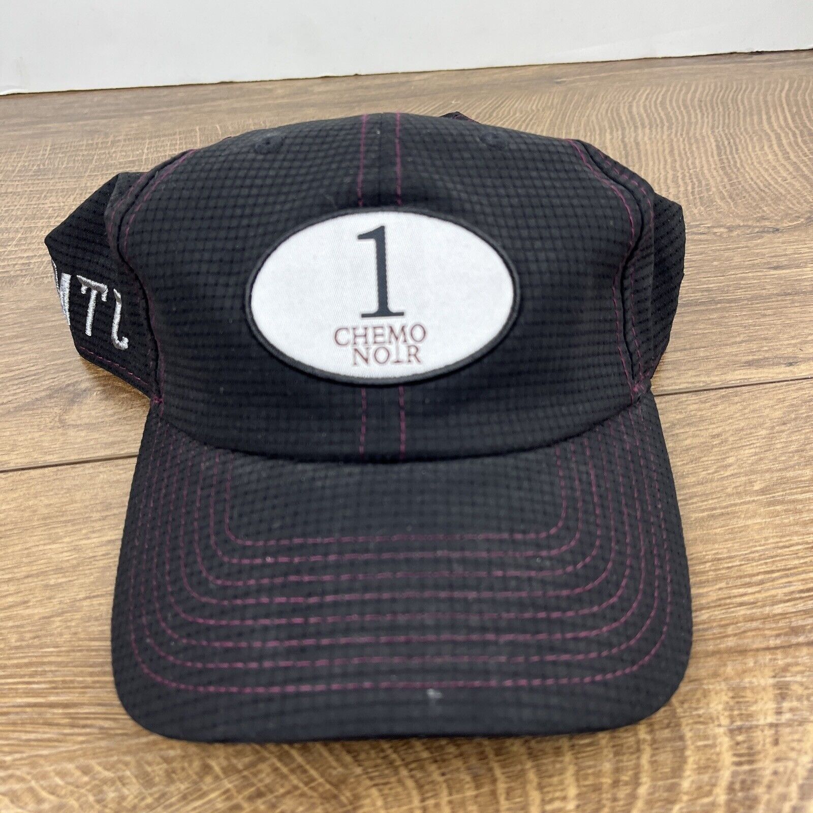 Other Chemo Noir 1 Hat Chemo Black Hat Adjustable Adult Size Hat B Size ONE SIZE - 4 Thumbnail