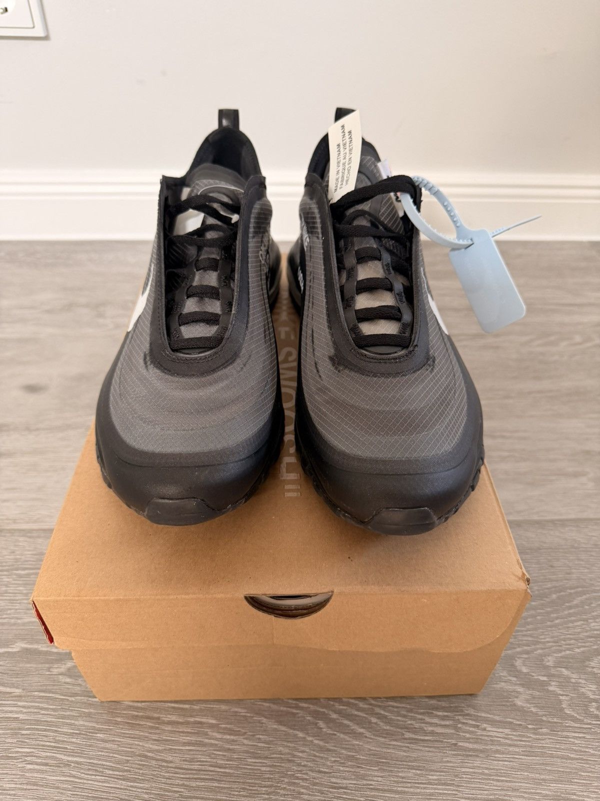 Nike × Off-White Nike x Off White Air Max 97 Black | new Size US 11 / EU 44 - 3 Thumbnail
