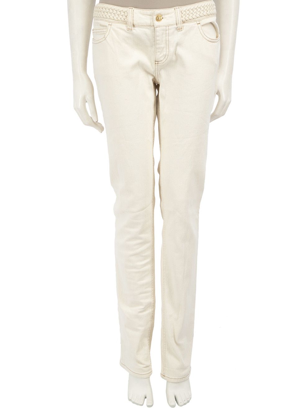 デニム・ジーパン GUCCI Women Denim Pants 828601 BEIGE GUCCI Patchwork low-rise boyfriend jeans | NET-A-PORTER