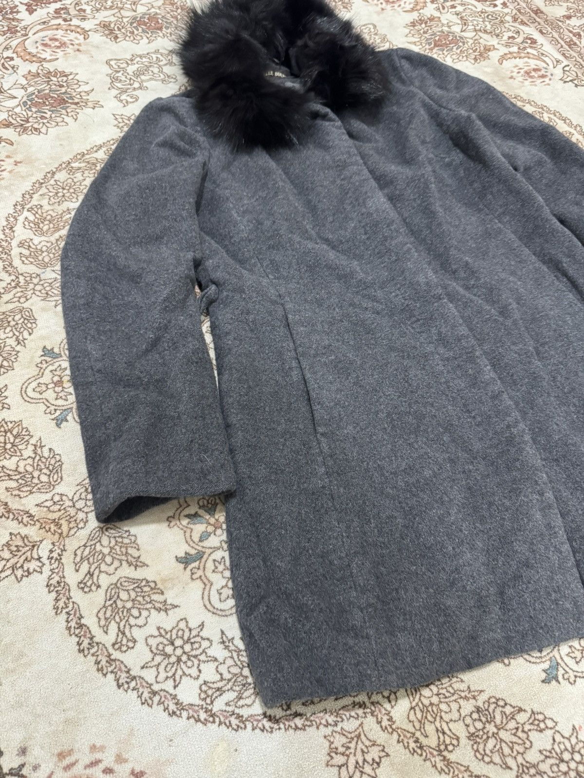 Japanese Brand Belle Boudoir Wool Jacket Fur collar Size US S / EU 44-46 / 1 - 3 Thumbnail