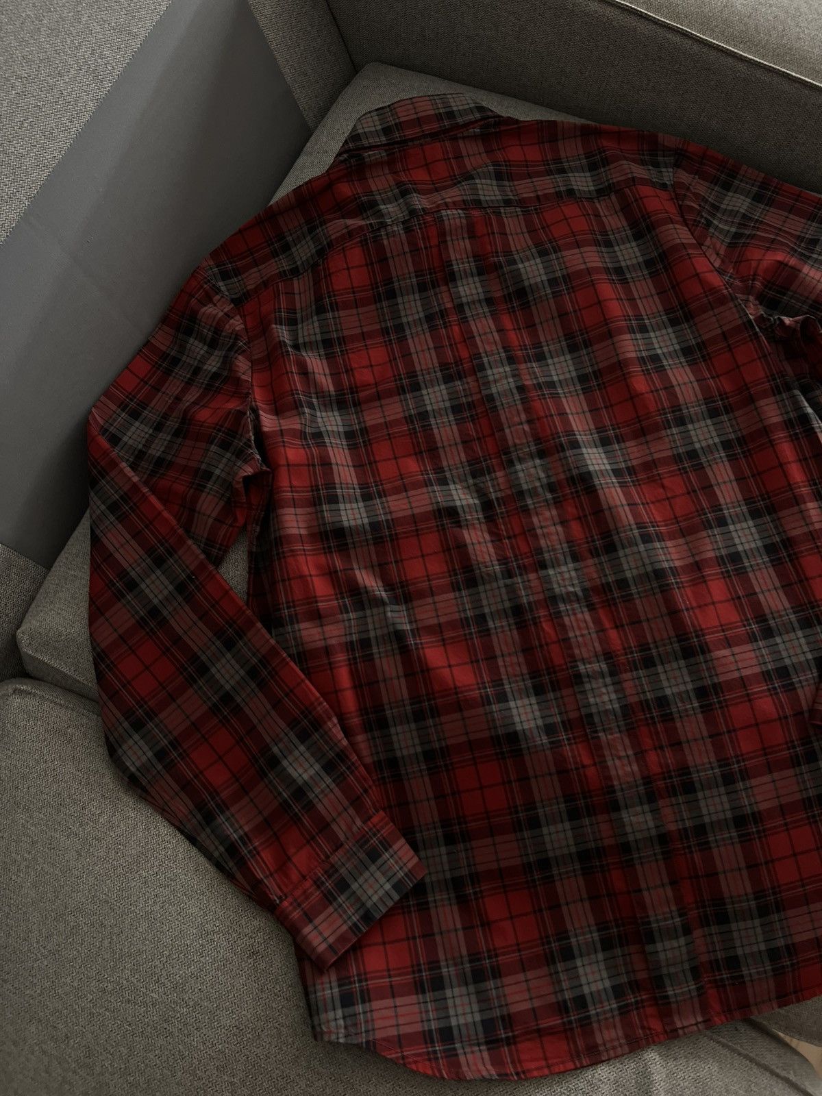 Fred Perry Fred Perry Checkered Red Logo Shirt Size US S / EU 44-46 / 1 - 14 Thumbnail