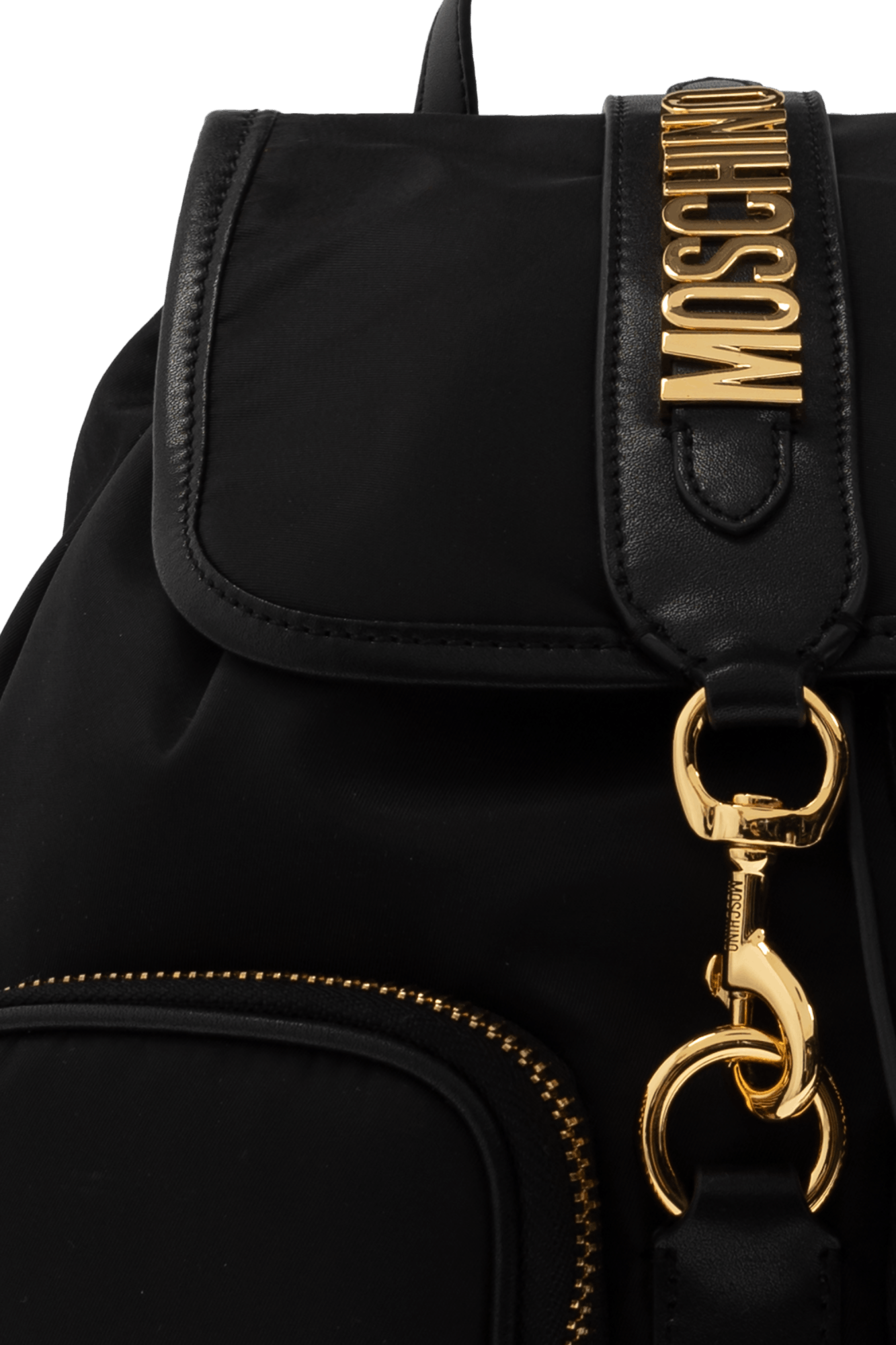 Moschino o1s22i1n0824 Size: OS / Backpack Bag in Black Size ONE SIZE - 6 Thumbnail