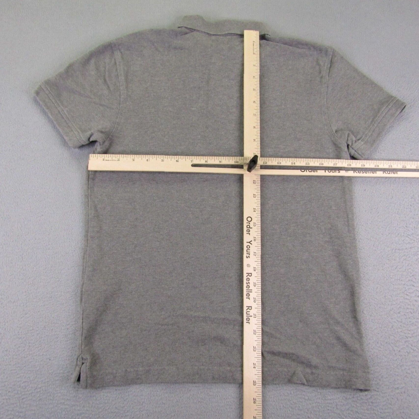 Levi's VINTAGE Levi's Polo Shirt Mens Small Gray Cotton Short Sleeve Casual Fit Logo 80s Mens Size US S / EU 44-46 / 1 - 6 Thumbnail