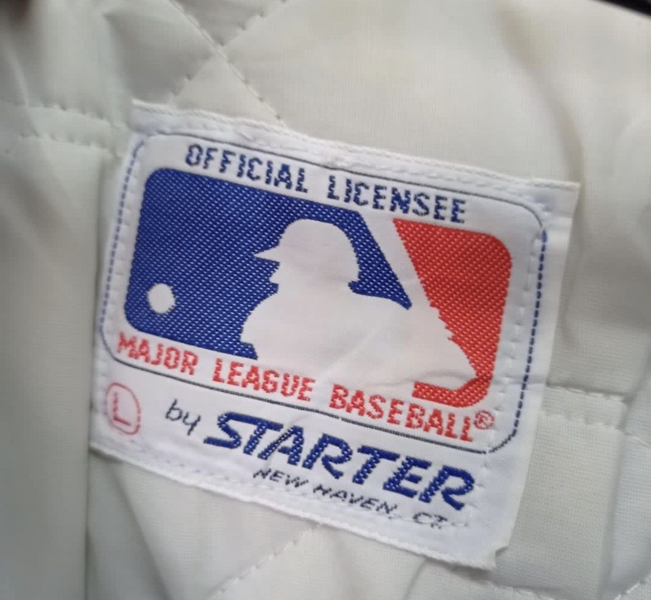 MLB × Vintage Vintage 80s MLB Starter Chicago Cubs Bomber Coach Satin Size US L / EU 52-54 / 3 - 5 Thumbnail
