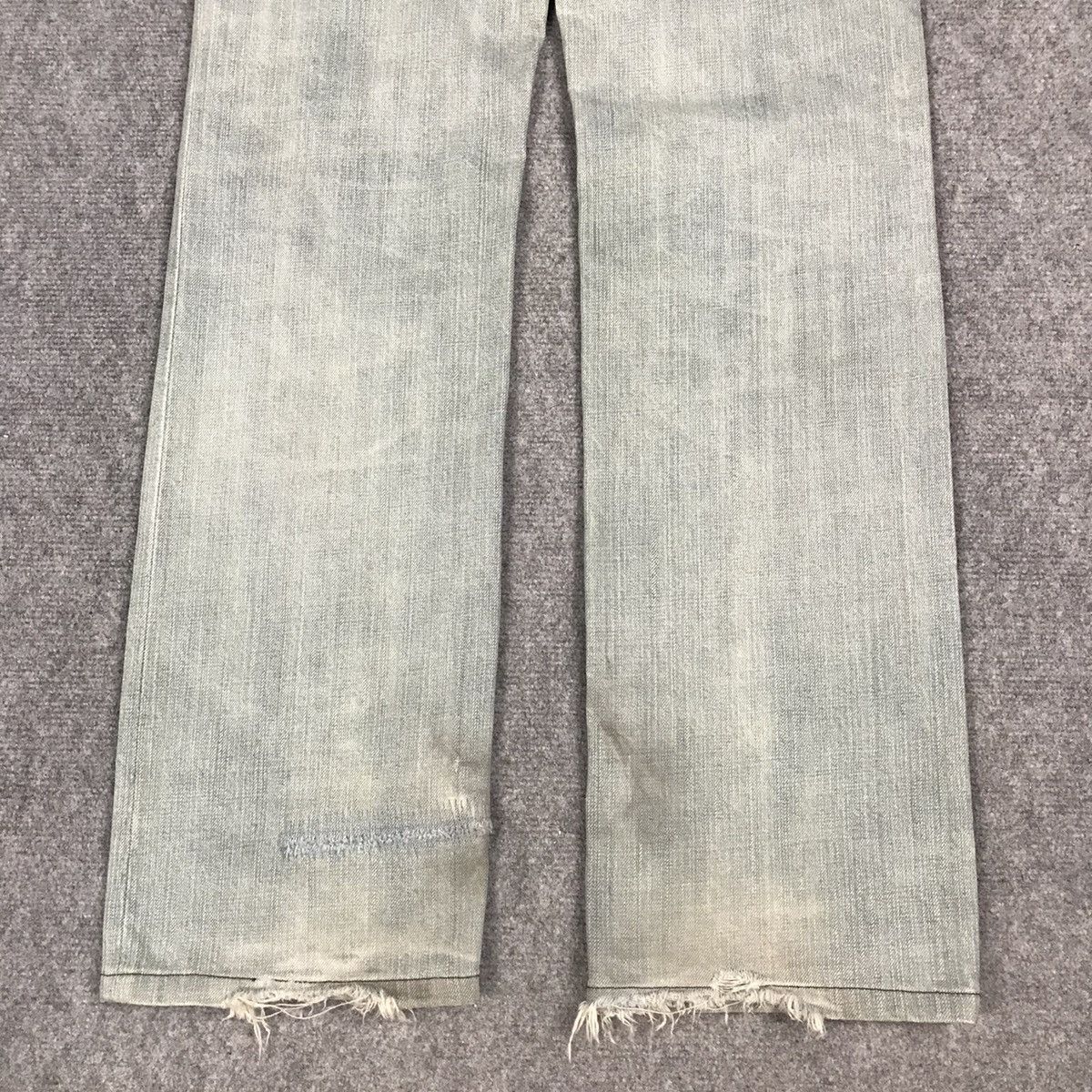 Number (N)ine NUMBER NIME LIGHT DENIM BUSHPANTS DISTRESS JEANS Size US 30 / EU 46 - 8 Thumbnail