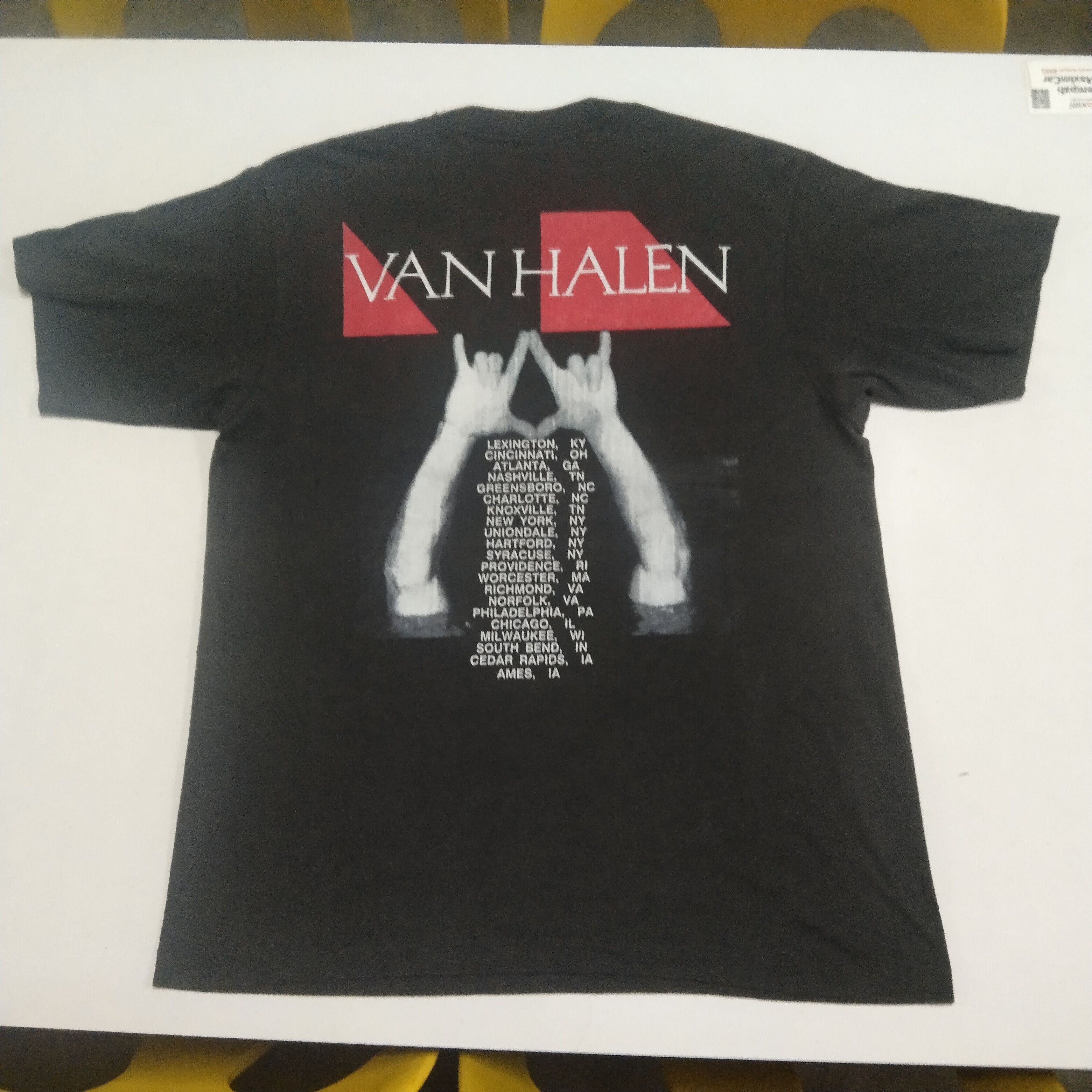 Band Tees × Vintage Vintage 80s Van Halen OU 812 Tee Size US M / EU 48-50 / 2 - 8 Thumbnail