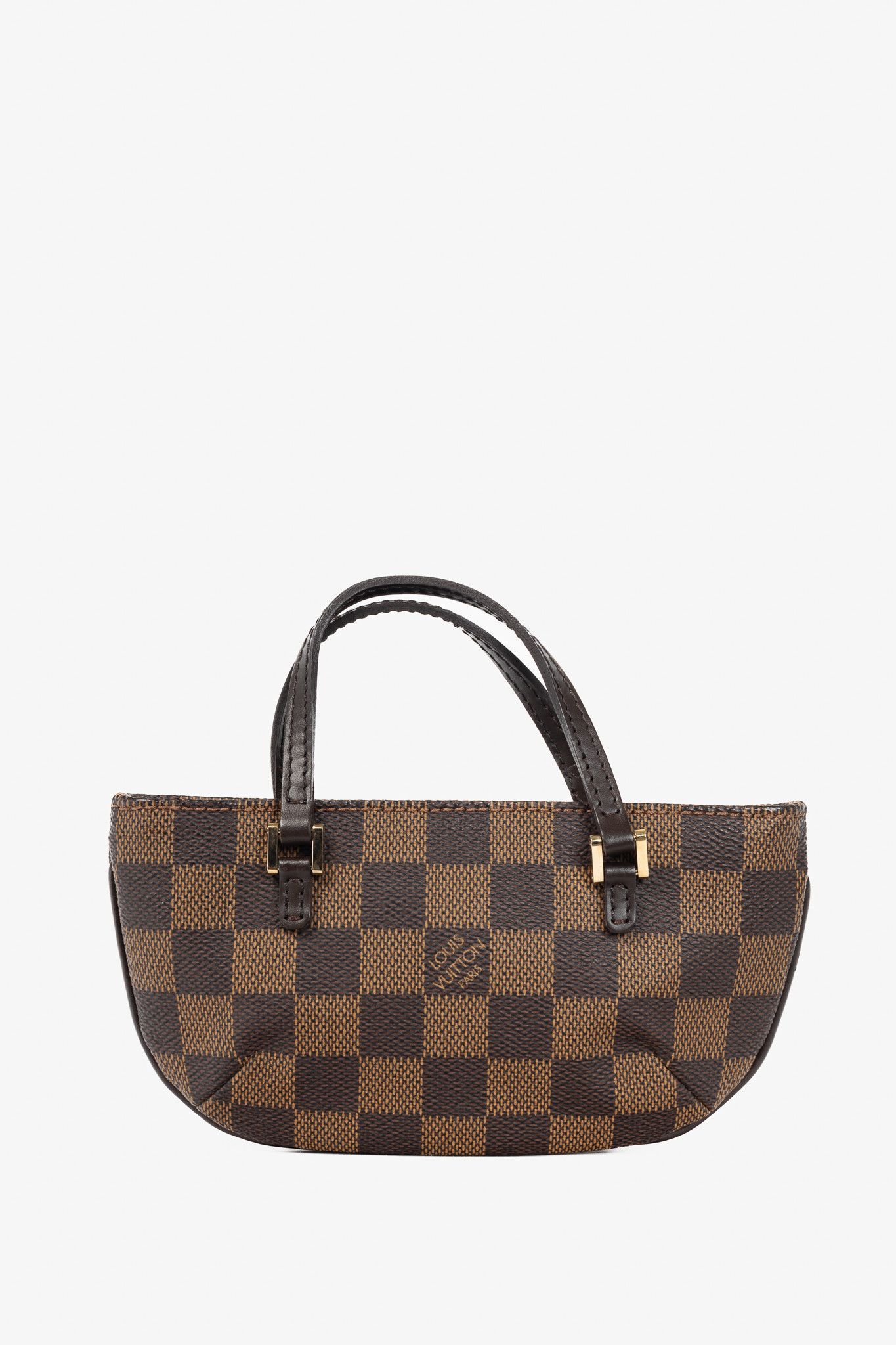 Louis Vuitton Louis Vuitton Manosque GM Damier Ebene Canvas Mini Tote Size ONE SIZE - 1 Thumbnail