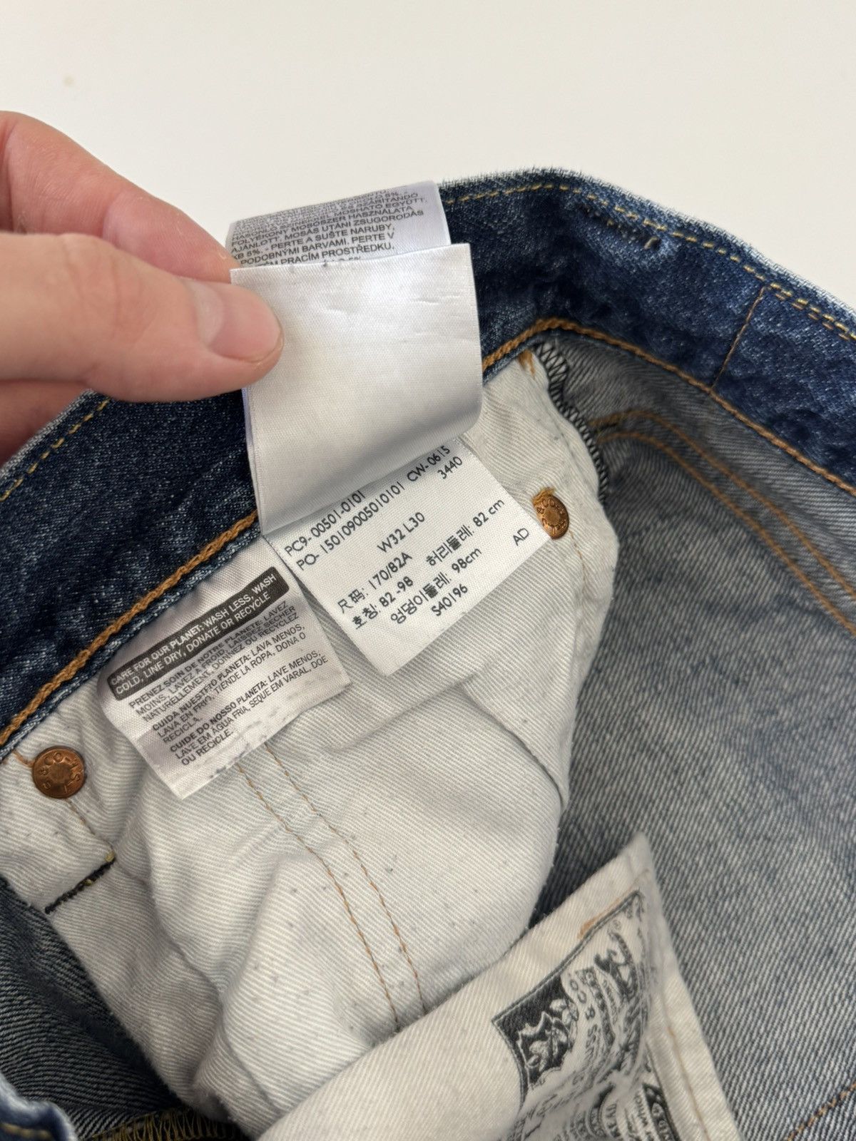 Levi's × Vintage Levi’s Vintage 90’s 501 Pants Denim Jeans 32/30 Size US 32 / EU 48 - 17 Thumbnail