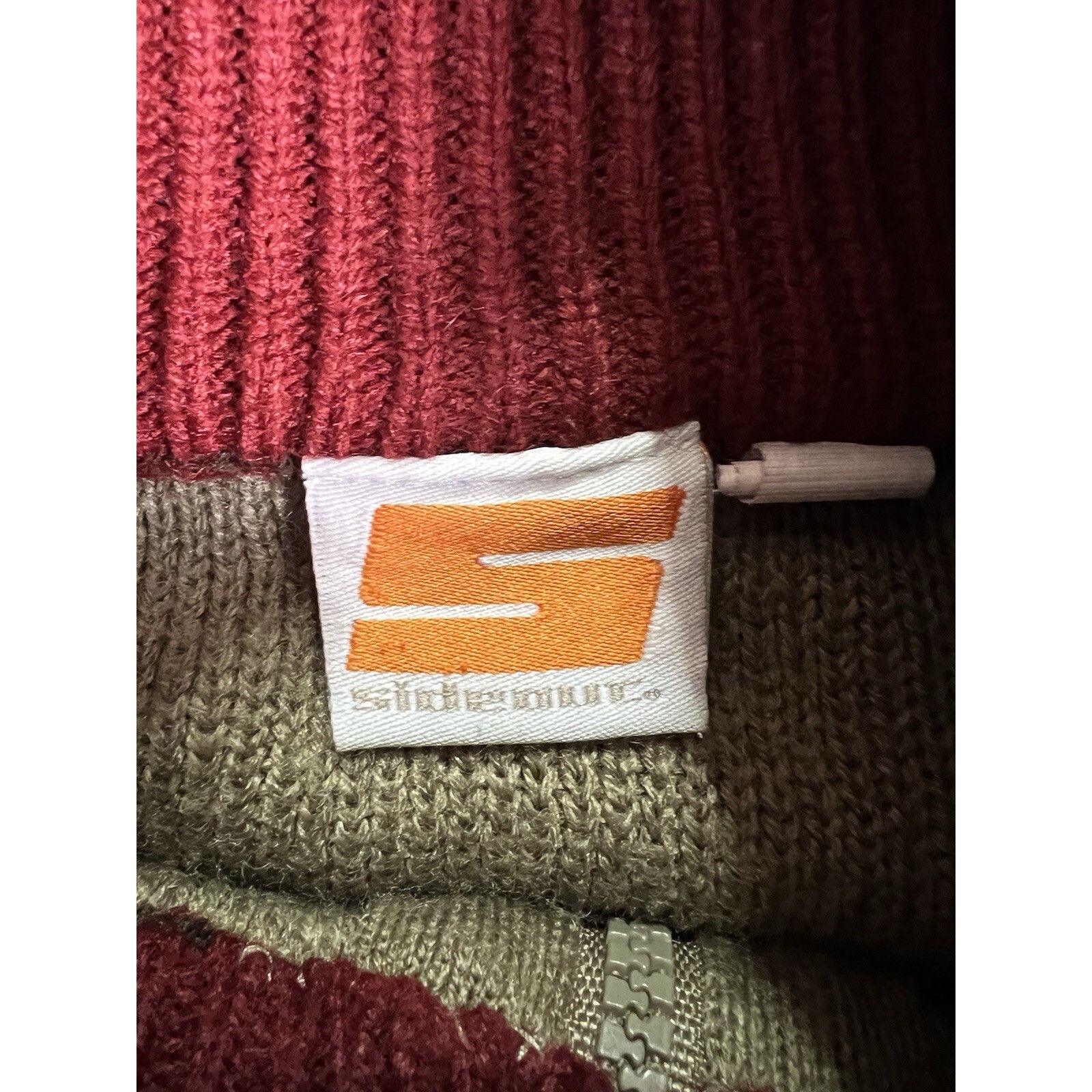 Sideout Vintage Sideout Full Zip Fleece Knit Sweater Size XL Brown S Size US XL / EU 56 / 4 - 5 Thumbnail