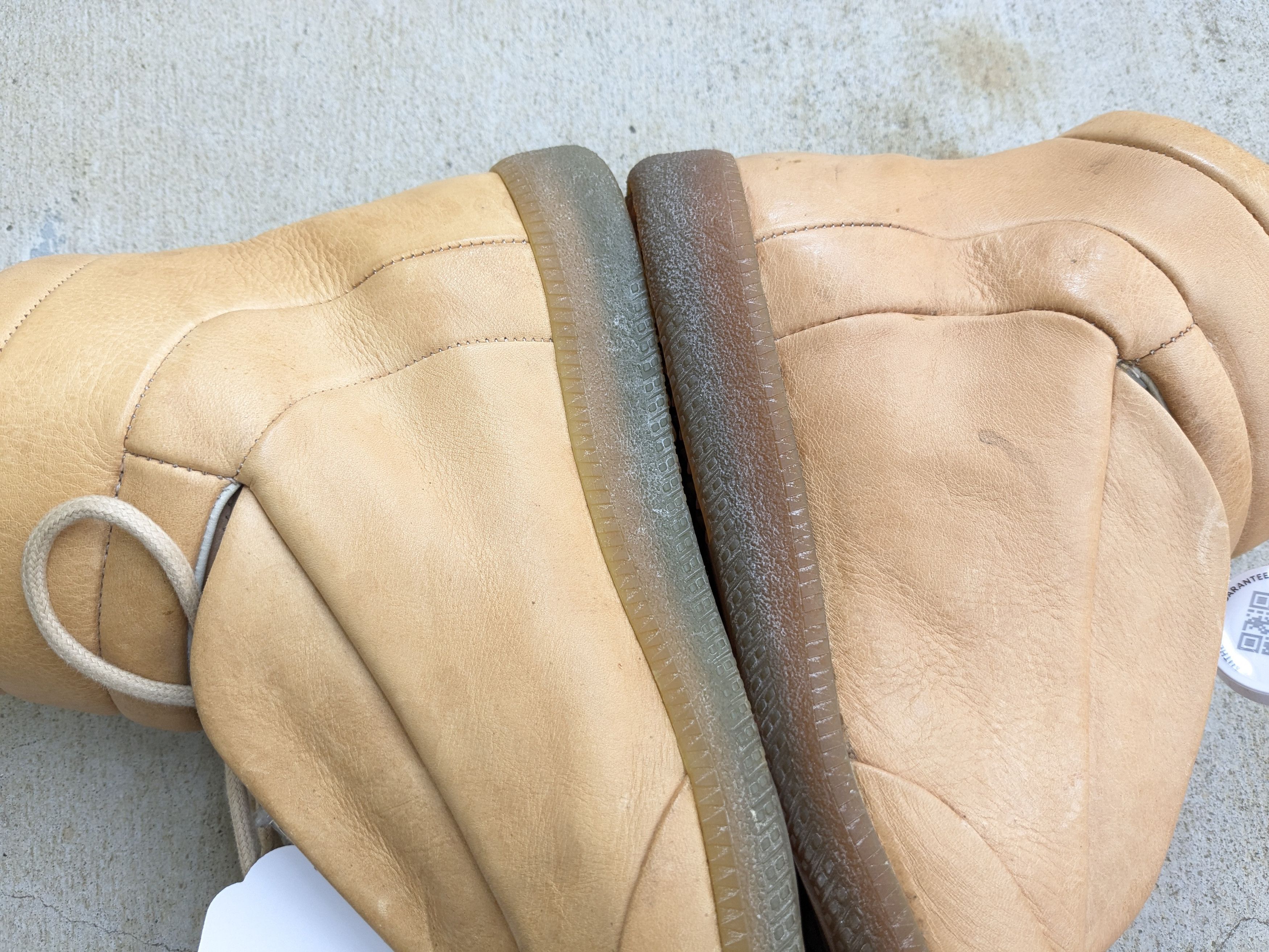 Maison Margiela Maison Margiela Future Brown 7 40 High Tops Leather Size US 7 / EU 40 - 12 Thumbnail