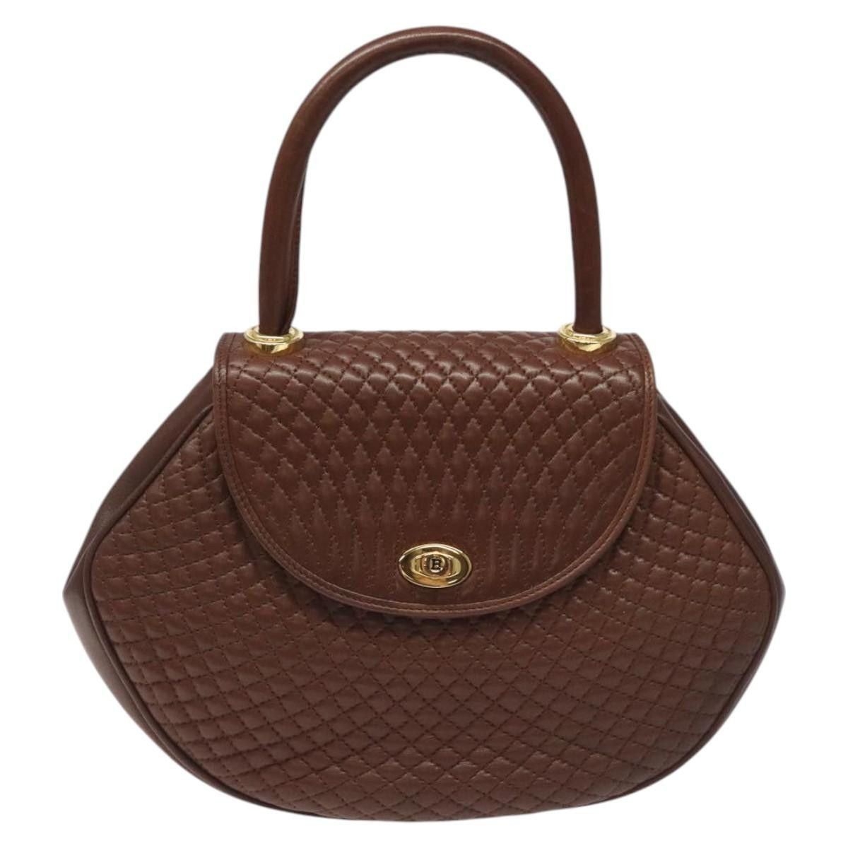 Bally Brown Leather Handbag (Pre-Owned) Size ONE SIZE - 1 Thumbnail