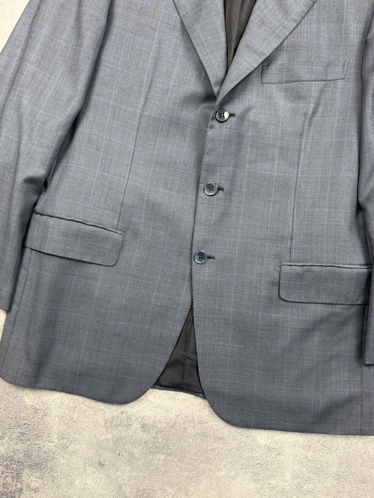 Brioni Vintage Brioni Nomentano Super 150’s Wool Blazer Jacket Size 40R - 9 Thumbnail