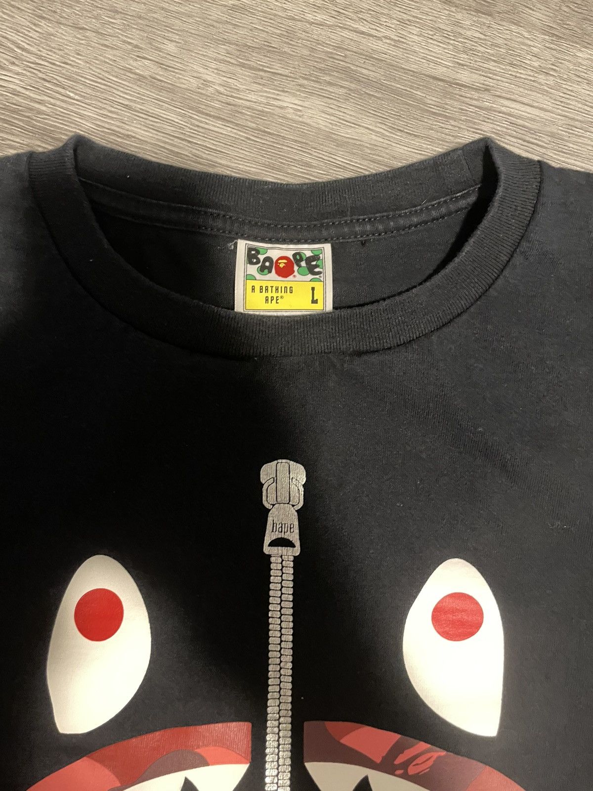 Bape Color Camo Shark Tee Size US M / EU 48-50 / 2 - 2 Thumbnail