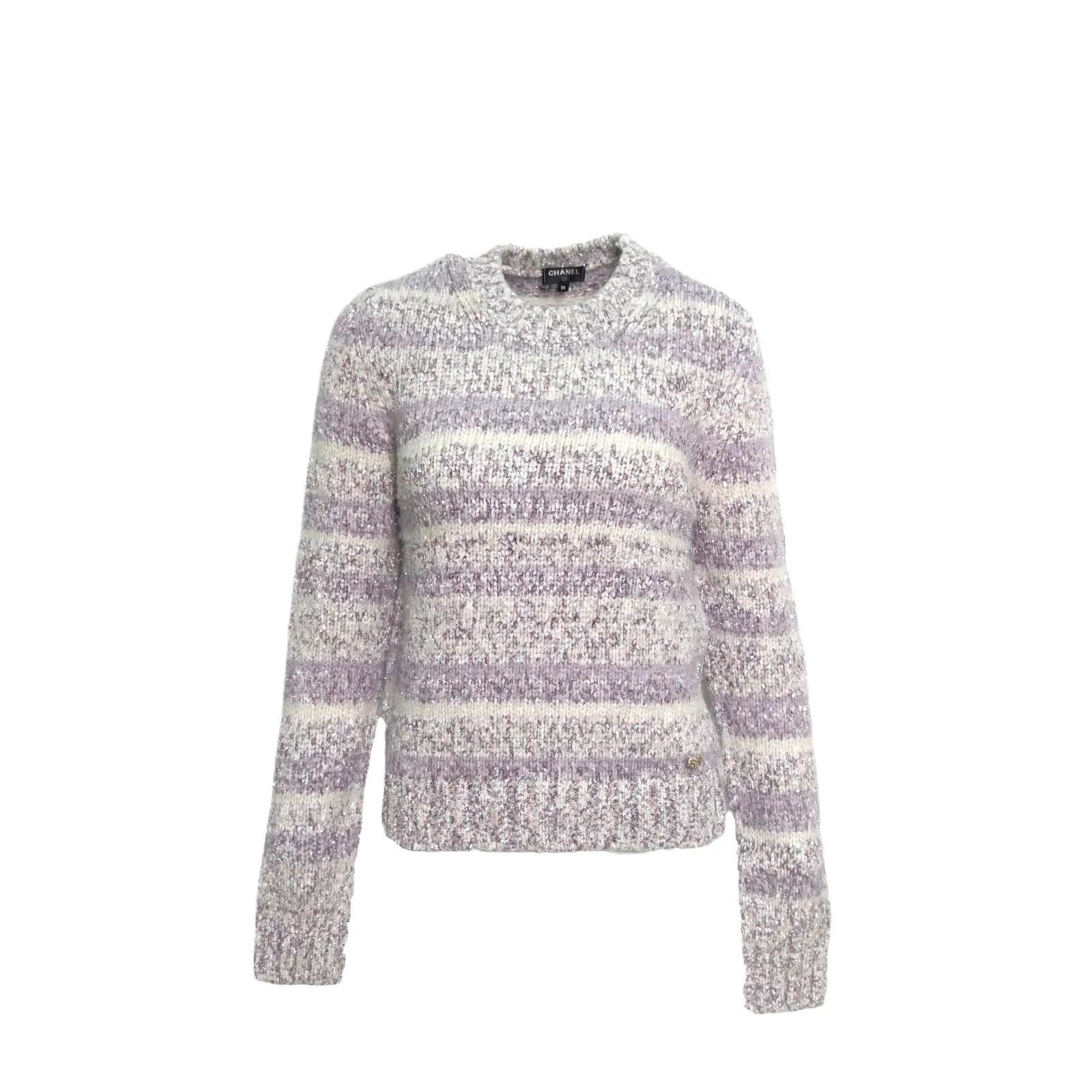 Chanel CHANEL Women's Knit Sweater Size XS / US 0-2 / IT 36-38 - 1 Thumbnail