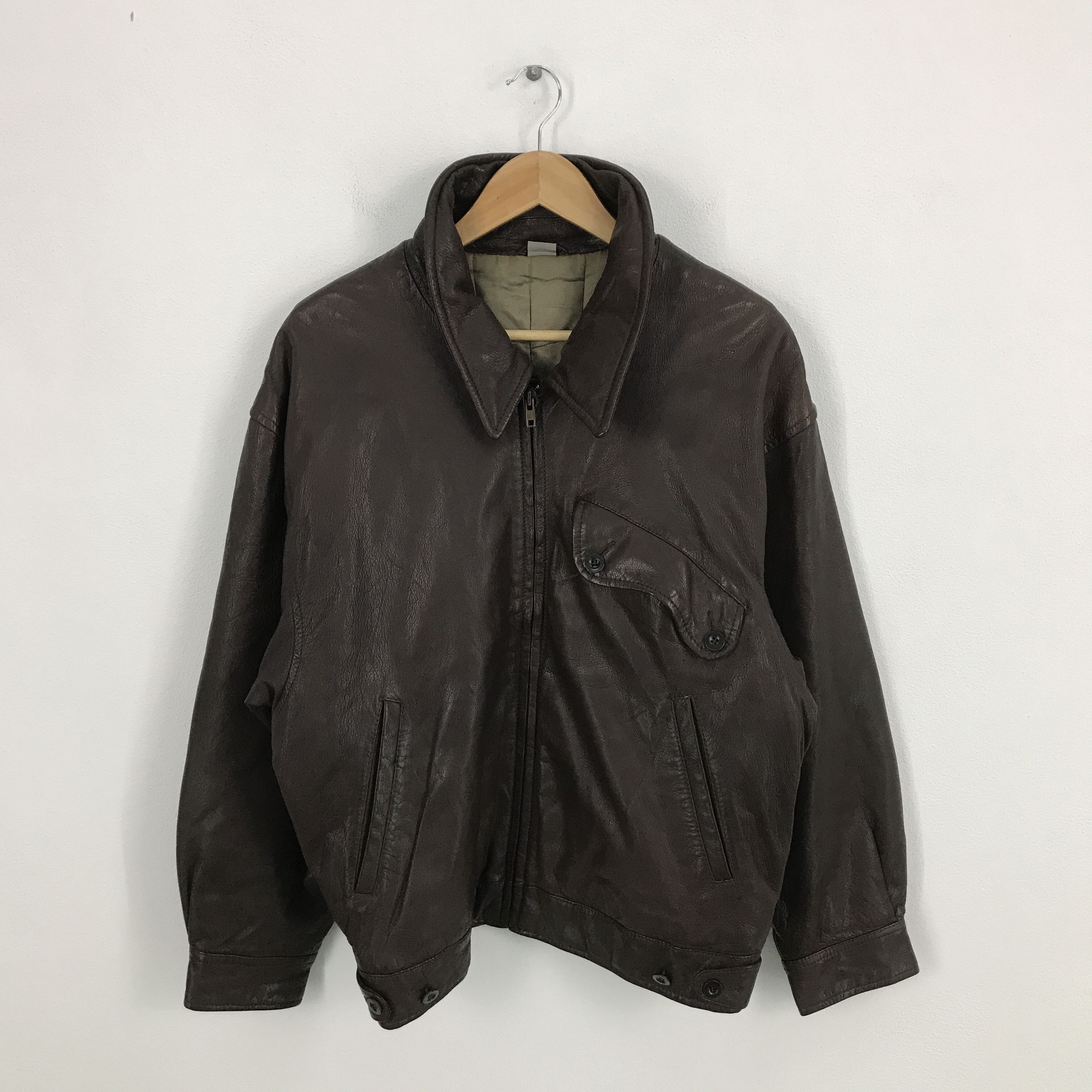 Japanese Brand Leather japan design intermezzo jacket Size US L / EU 52-54 / 3 - 1 Thumbnail