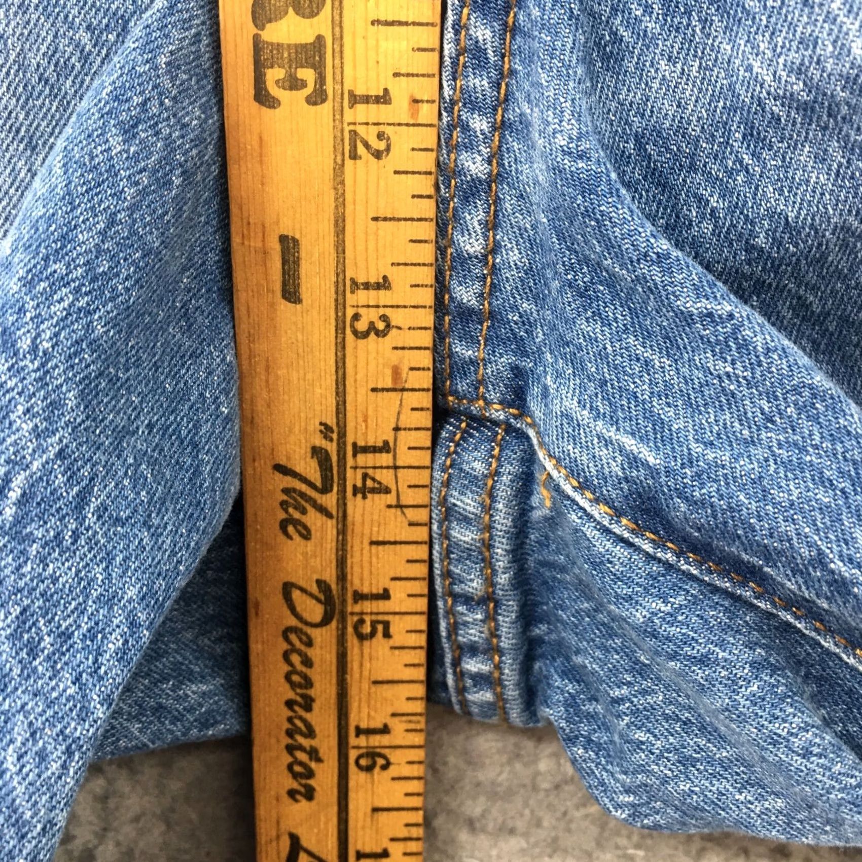 Vintage Universal Thread Jeans Womens 24W Blue Denim Slim Straight Zip NEW Size 42" / US 20 - 7 Thumbnail