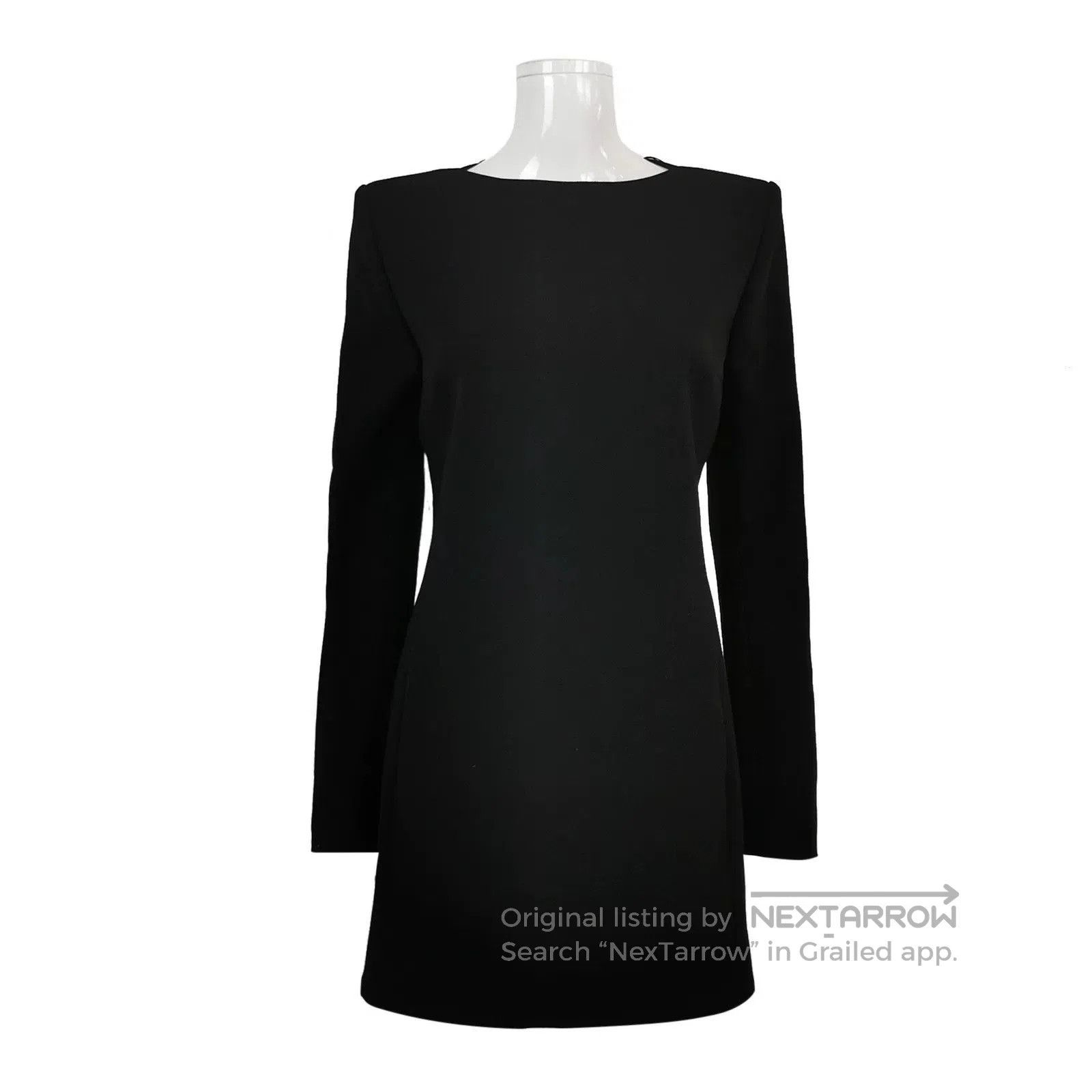Saint Laurent Paris Saint Laurent Black Dress with Bows. Size M / US 6-8 / IT 42-44 - 2 Thumbnail