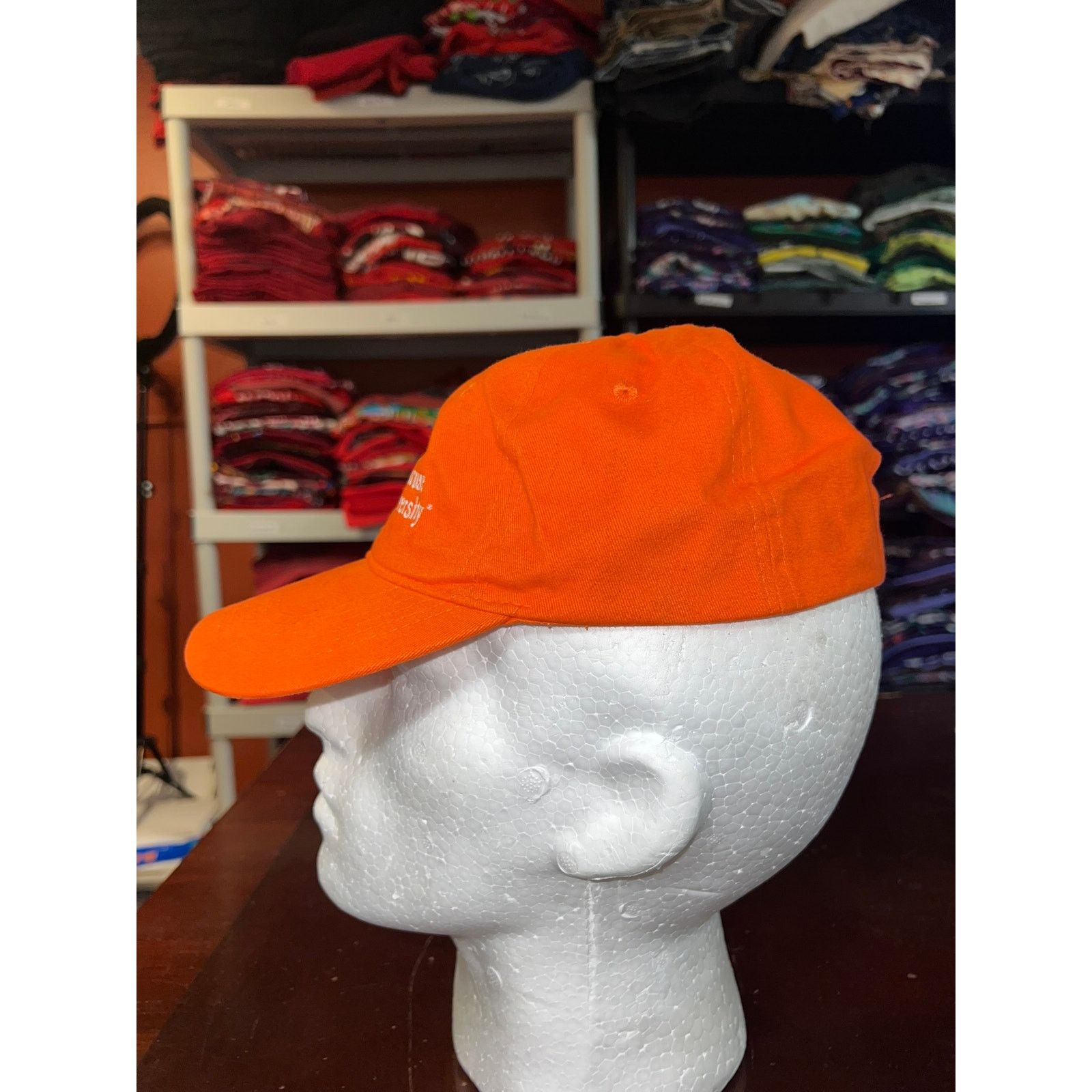NCAA Syracuse University Hat Falk Cap Headwear College Orange Size ONE SIZE - 3 Thumbnail