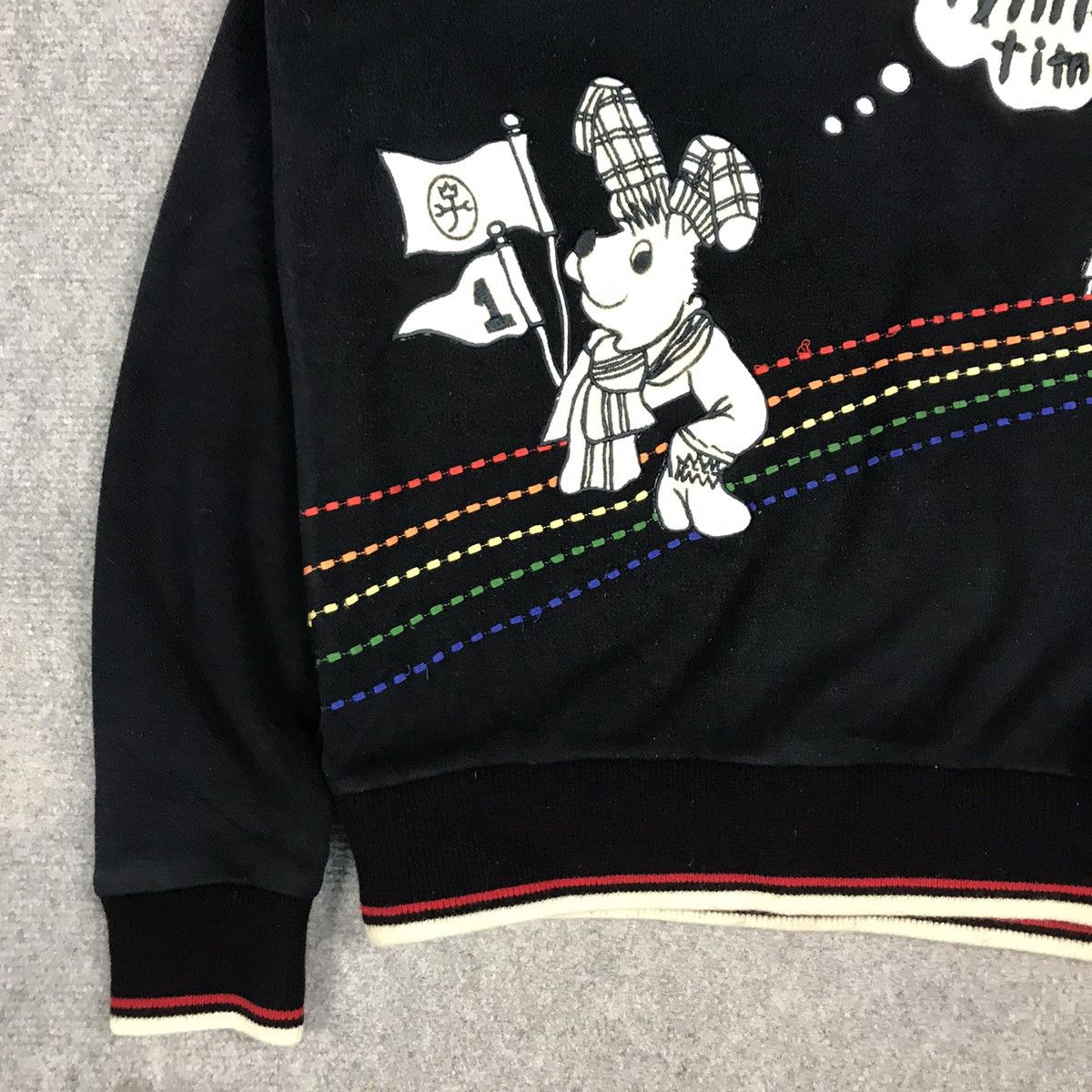 Japanese Brand × Jean Charles De Castelbajac Castelbajac embroidery design sweatshirt Size US S / EU 44-46 / 1 - 3 Thumbnail