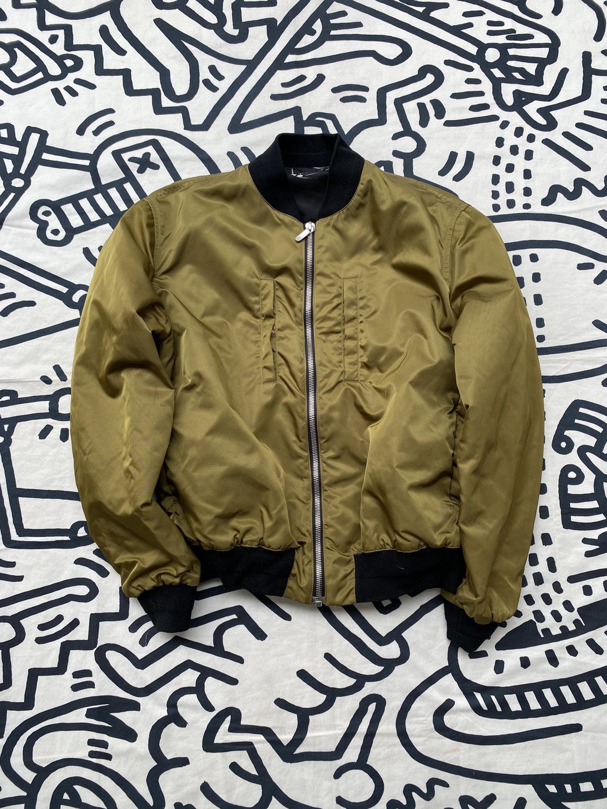 Givenchy SS2014 Givenchy by Riccardo Tisci Reversible Bomber Jacket Size US M / EU 48-50 / 2 - 3 Thumbnail