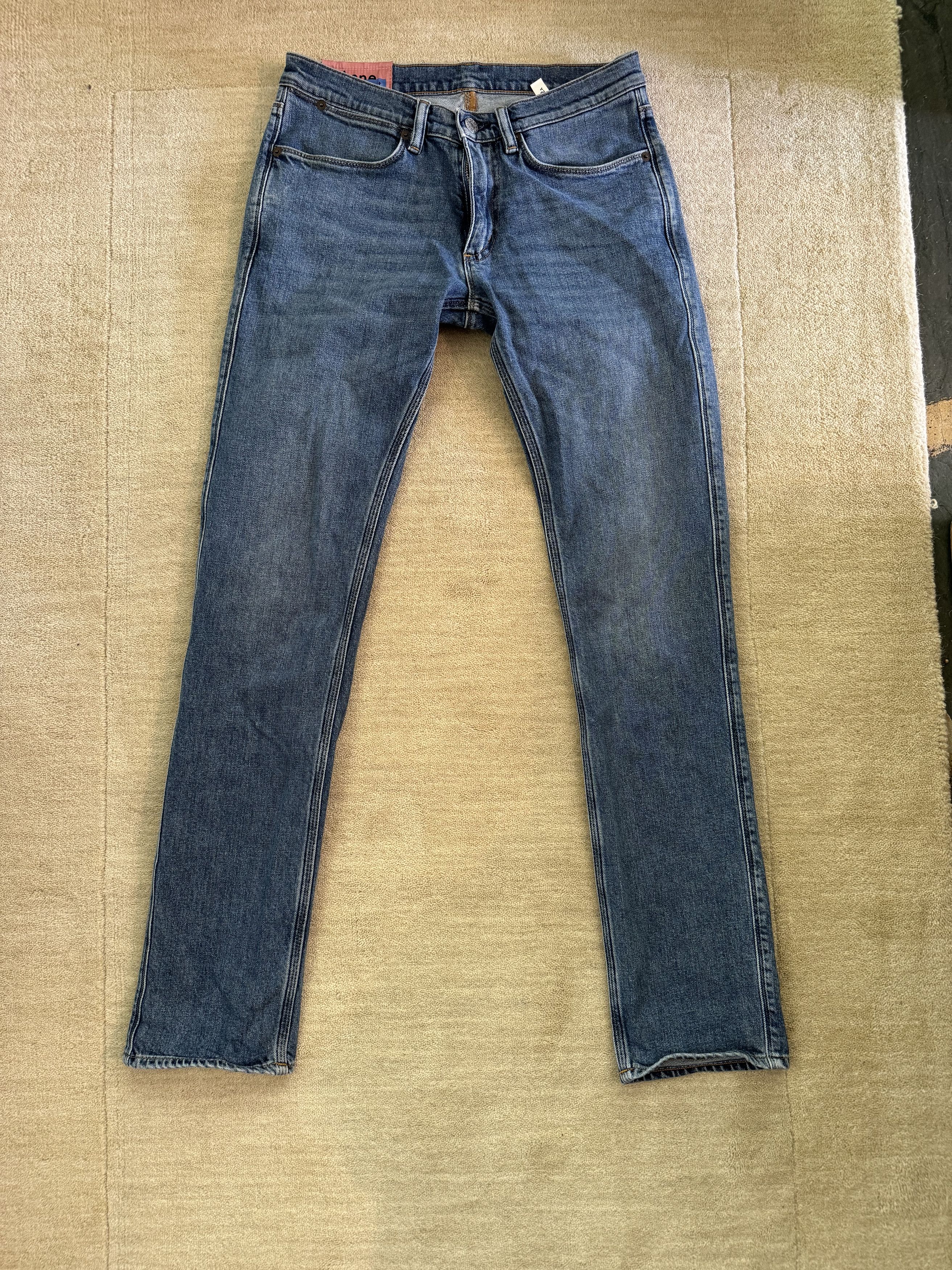 image of Acne Studios Jeans in Blue, Men's (Size 30)