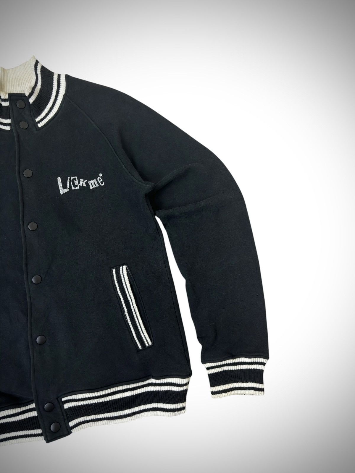 Hysteric Glamour 2000’s Hysteric Glamour - LICKME* Varsity Jacket Size US M / EU 48-50 / 2 - 3 Thumbnail
