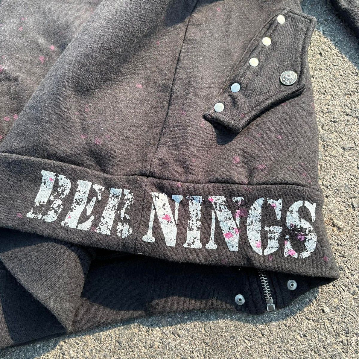 BERNINGS SHO Bernings-Sho Zip Hoodie Jacket Archive Punk (Japan) Size US L / EU 52-54 / 3 - 17 Thumbnail