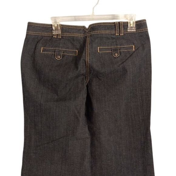 Loft Ann Taylor Loft Size 8 Jeans Womens Flare Blue Denim Cuffed Size 30" / US 8 / IT 44 - 11 Thumbnail
