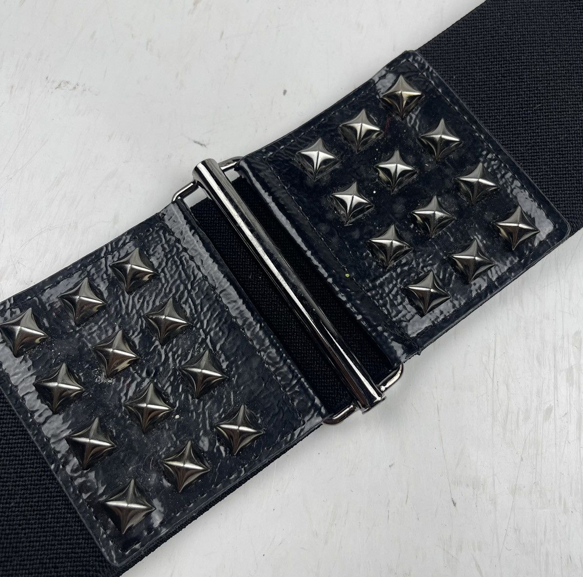 Japanese Brand × Seditionaries stretchable studded belt tc32 Size ONE SIZE - 3 Thumbnail