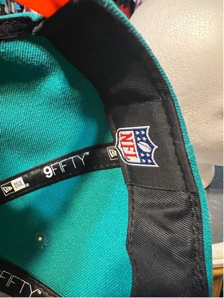 New Era New Era Miami Dolphins NFL Snapback Hat Size 7 1/4 Size ONE SIZE - 8 Thumbnail