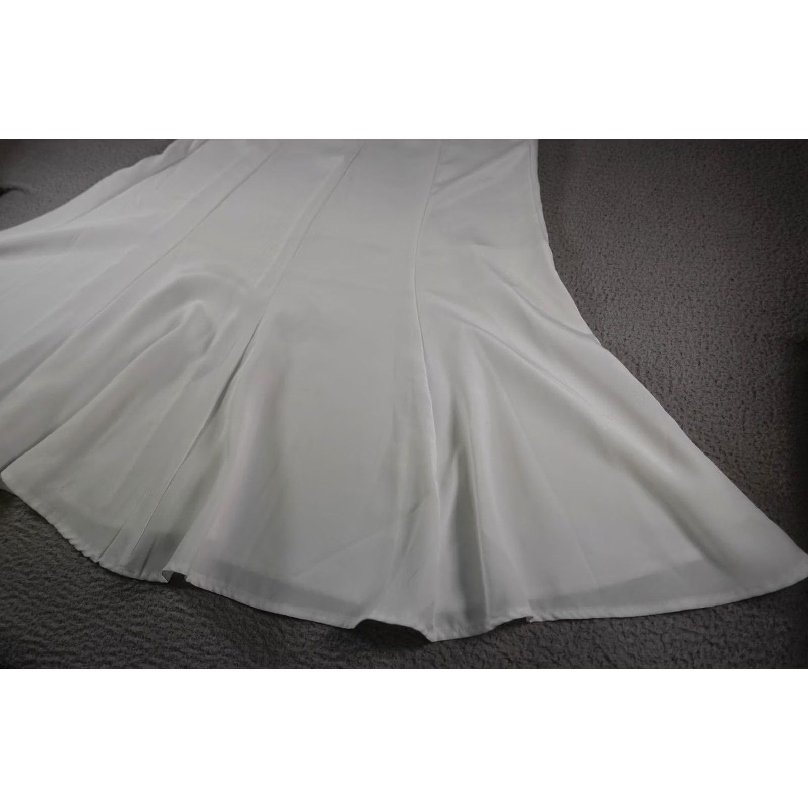 Vintage VINTAGE 1849 Authentic Ranchwear Skirt Womens Medium White Western Cowgirl 90s Size 32" / US 10 / IT 46 - 3 Thumbnail