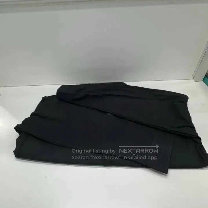 Balenciaga Balenciaga Black Logo Casual Long Sleeve Shirt. Size US M / EU 48-50 / 2 - 2 Thumbnail