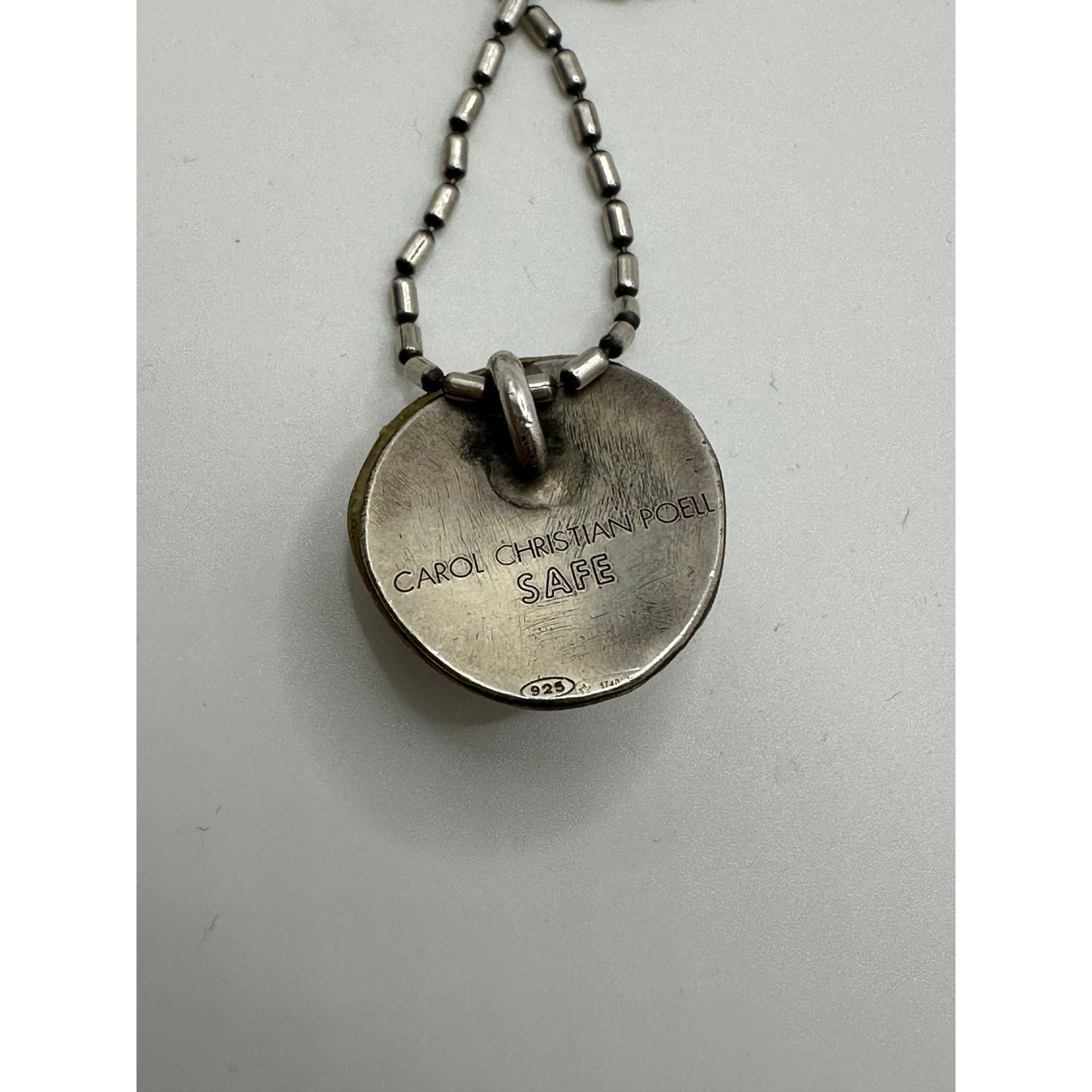 Carol Christian Poell Carol Christian Poell Prosthetic eye silver chain necklace Size ONE SIZE - 5 Thumbnail