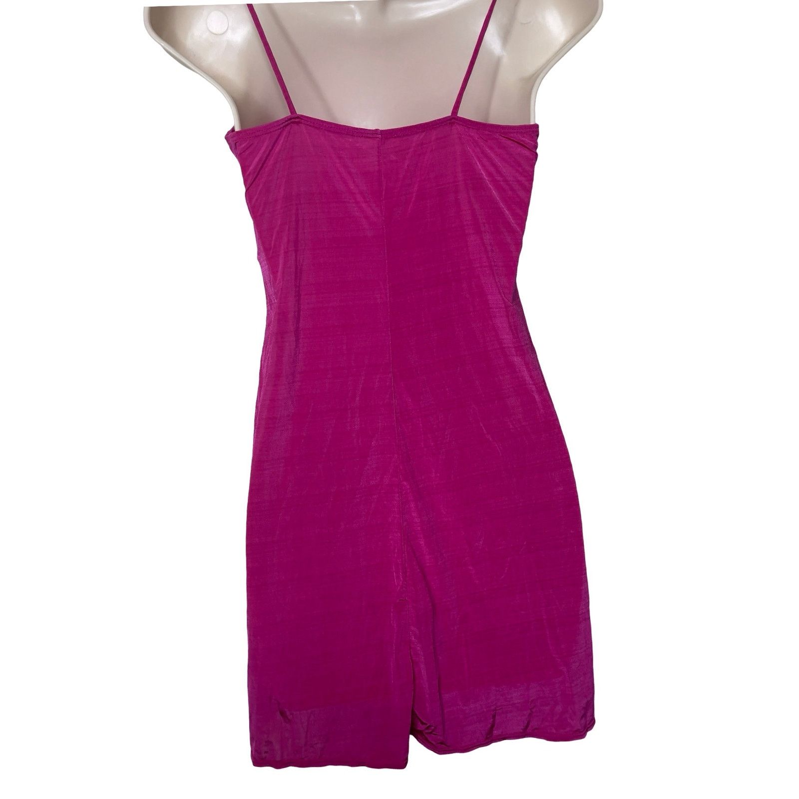 Dior Christian Dior hot pink ultralight slip camisole sz S Size ONE SIZE - 3 Thumbnail