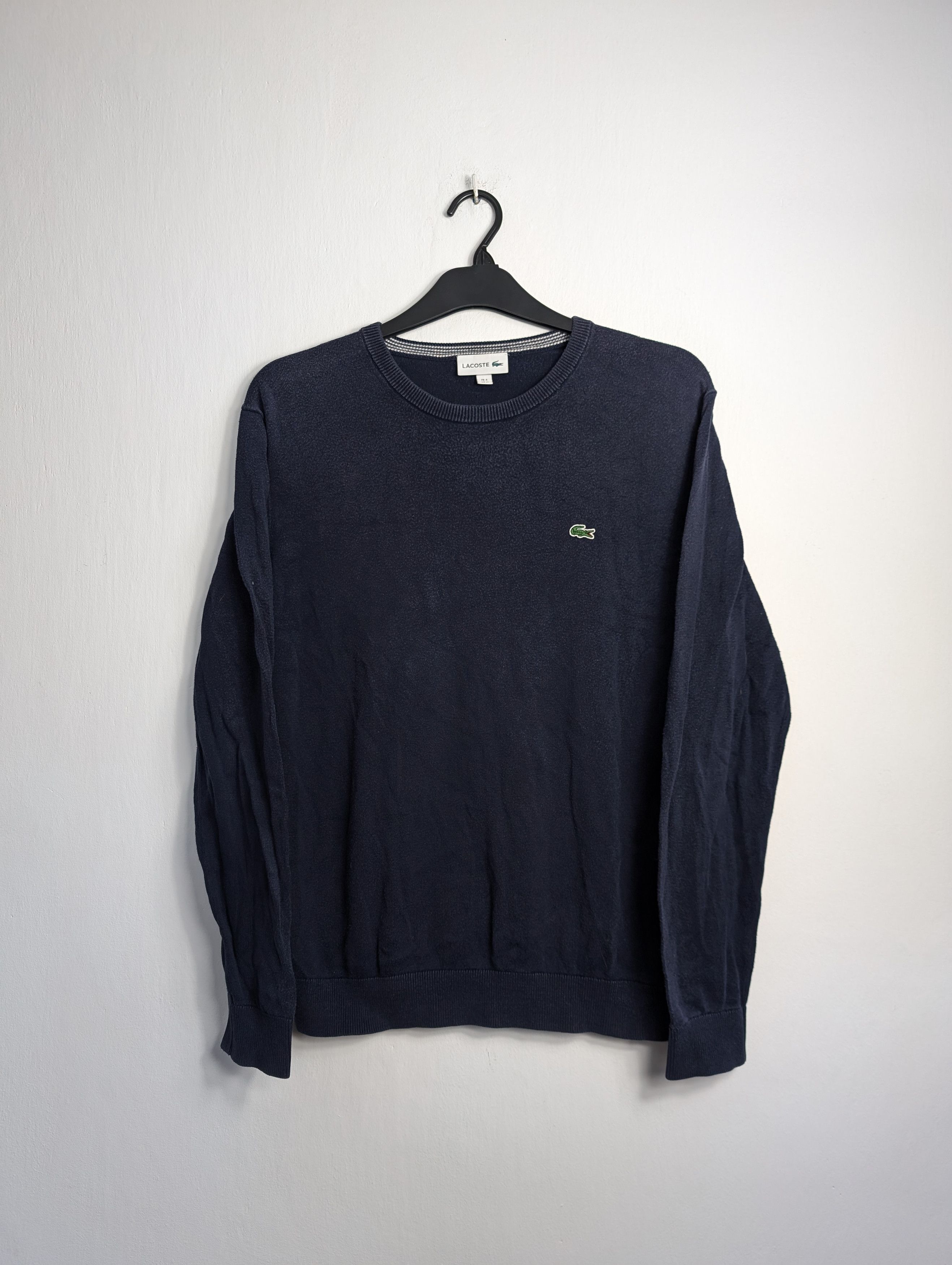 Lacoste Lacoste Crewneck Jumper Cotton Knit Pullover Crocodile Size US M / EU 48-50 / 2 - 1 Thumbnail