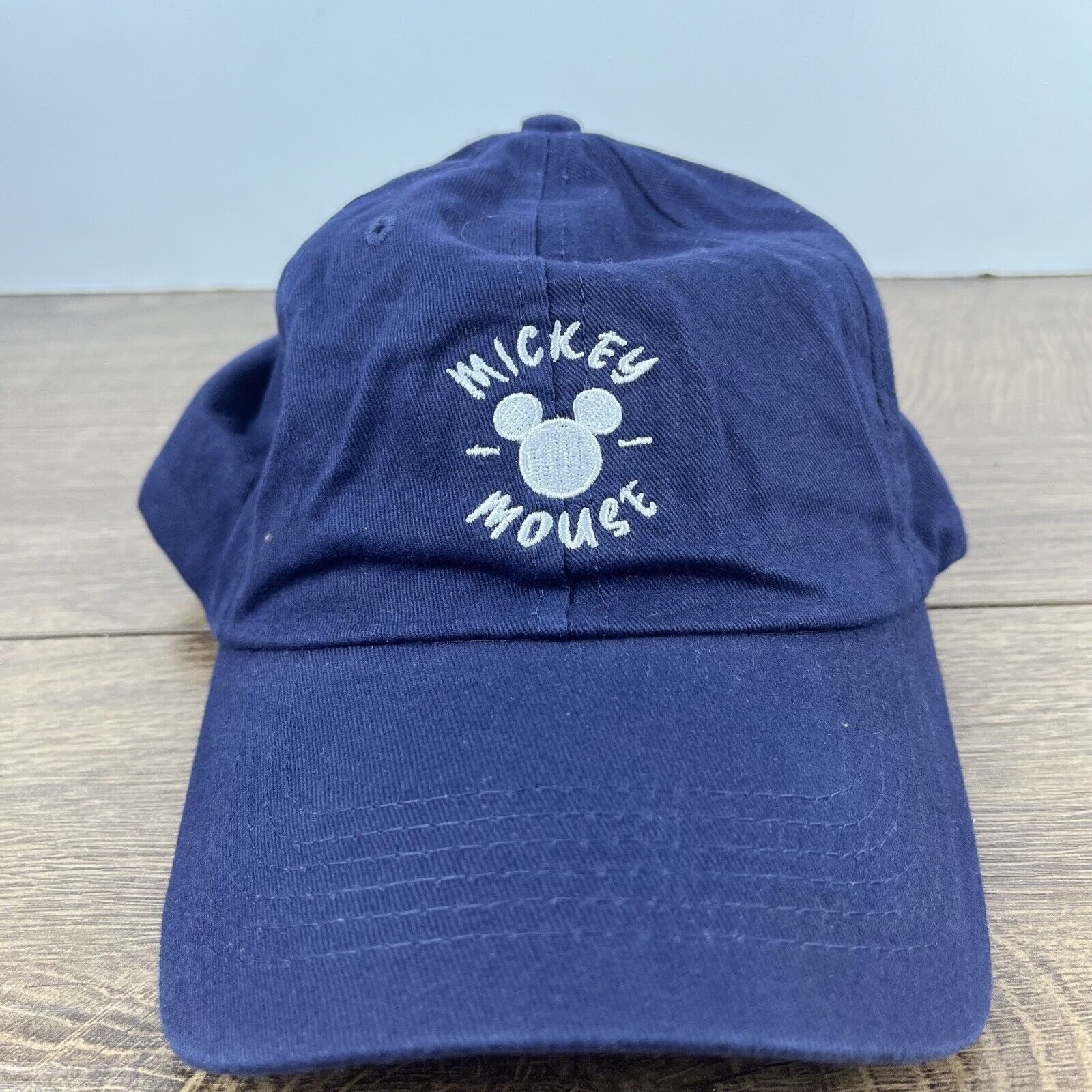 Other Mickey Mouse Hat Blue Cap Adjustable Hat Blue Hat Adjustable Size ONE SIZE - 4 Thumbnail