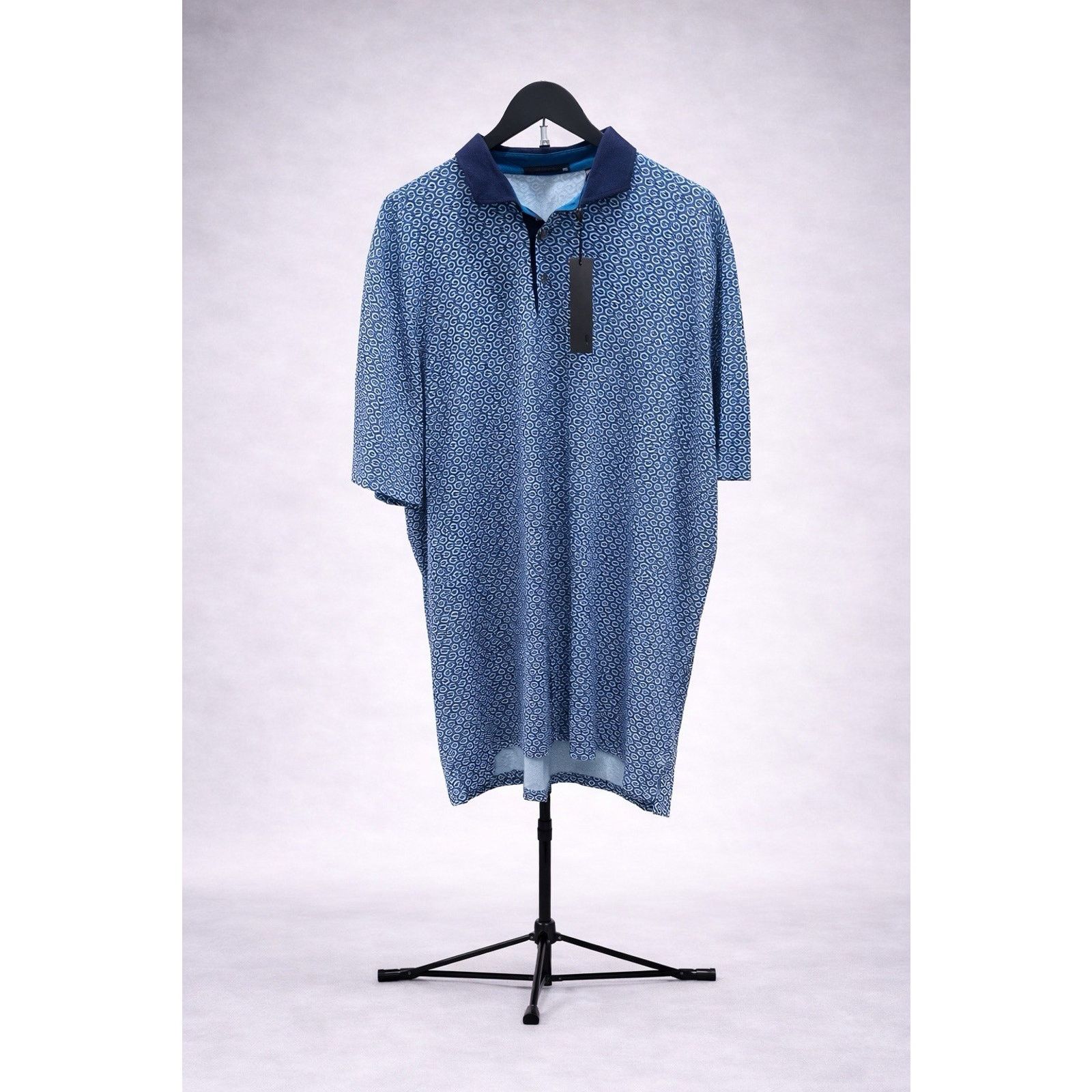 Other Greyson: NWT Men’s XXL Blue “River Wild” Polo Size US XXL / EU 58 / 5 - 1 Thumbnail